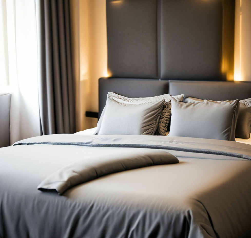 Grey | Duvet Set | Percale Cotton