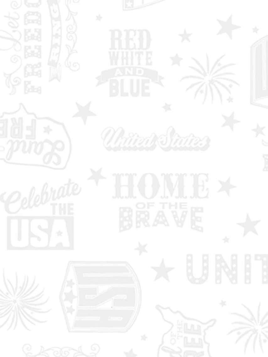 USA White On White Tonal 100% Cotton - Benartex