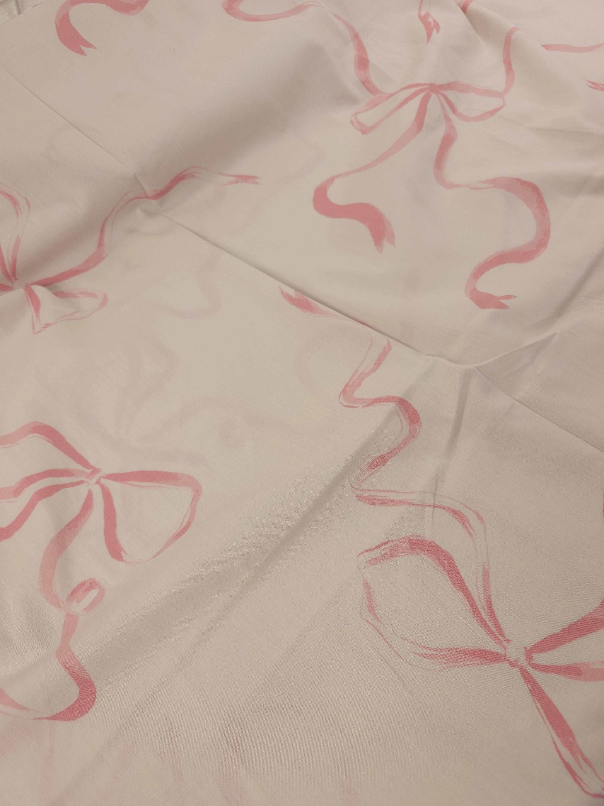 Pink Bow Streamer 100% Cotton 98” - Urban Outfitters *EXTRA WIDE*