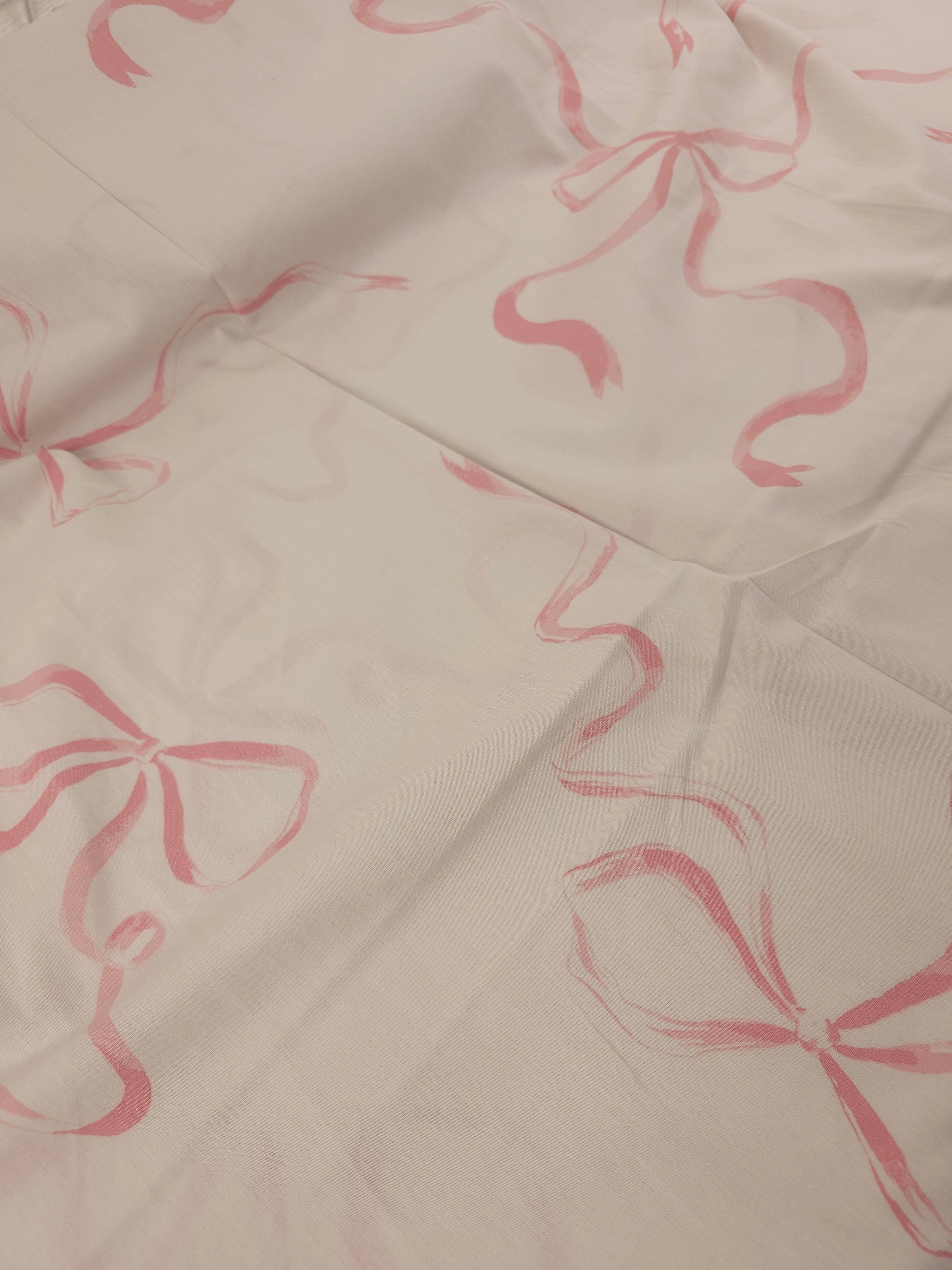 Pink Bow Streamer 100% Cotton 98” - Urban Outfitters *EXTRA WIDE*