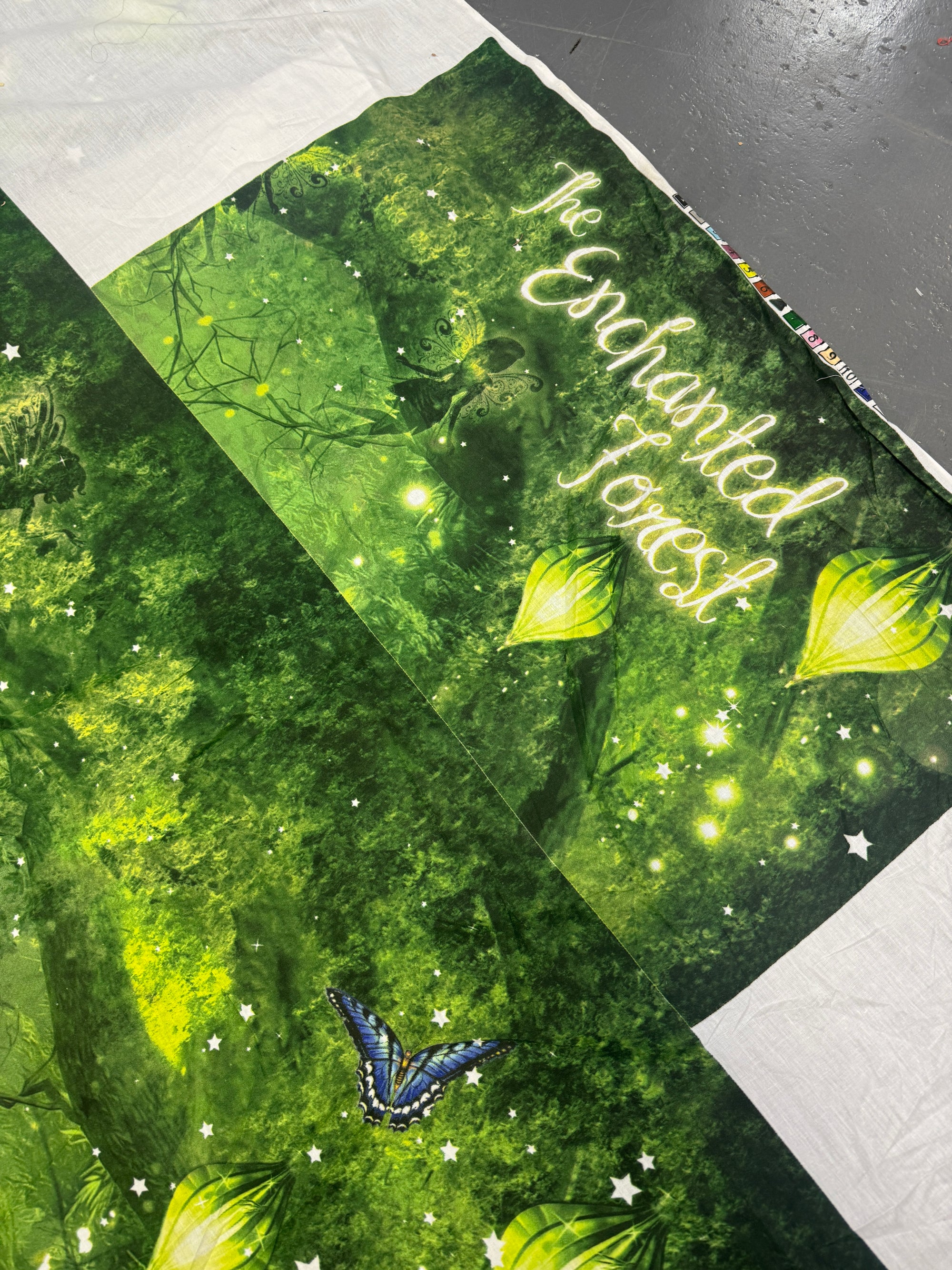 Enchanted Forest Fairy 100% Cotton Panel *EXTRA WIDE*