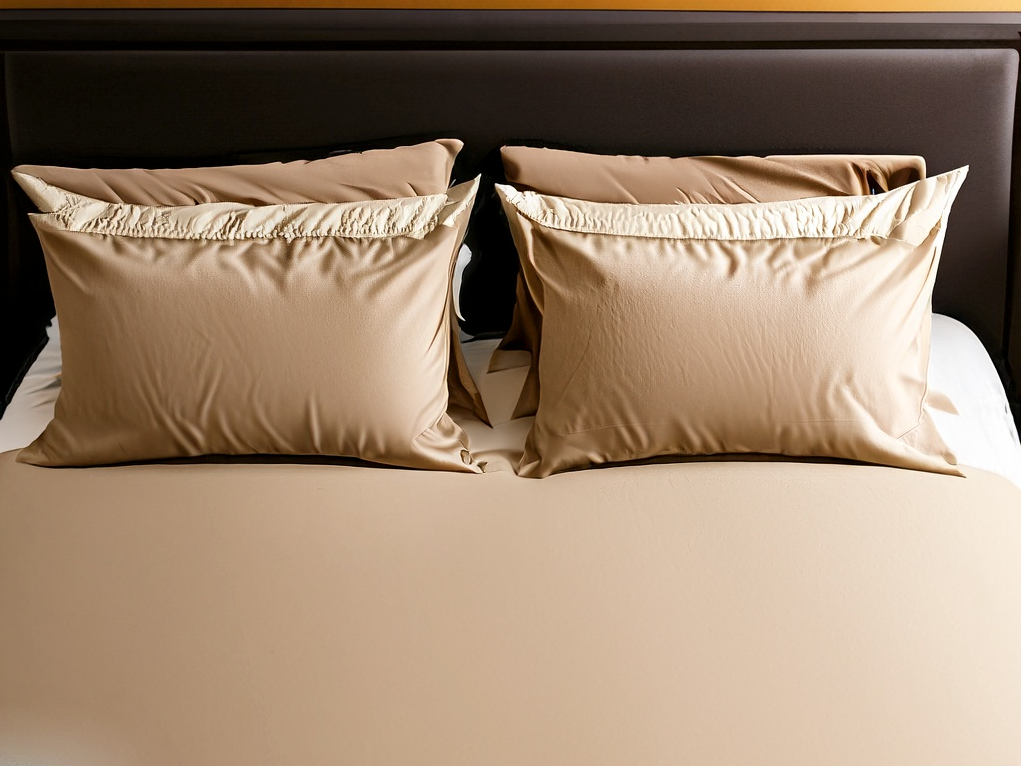 Light Fawn Beige | Fitted Sheet | Percale Cotton