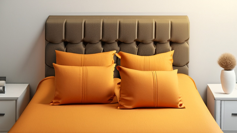 Marigold Yellow | Fitted Sheet | Percale Cotton