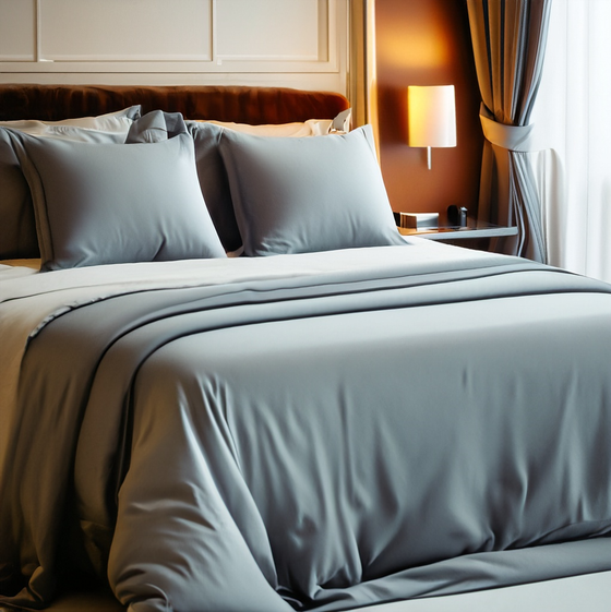 Steel Grey | Duvet Set | Organic Cotton