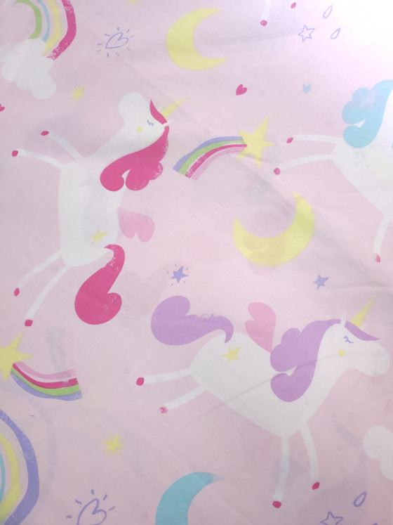 Unicorn Rainbow 100% Cotton