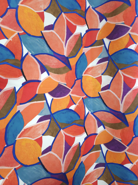 Vibrant Abstract Heavy 100% Cotton