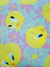Tweety Floral 100% Cotton