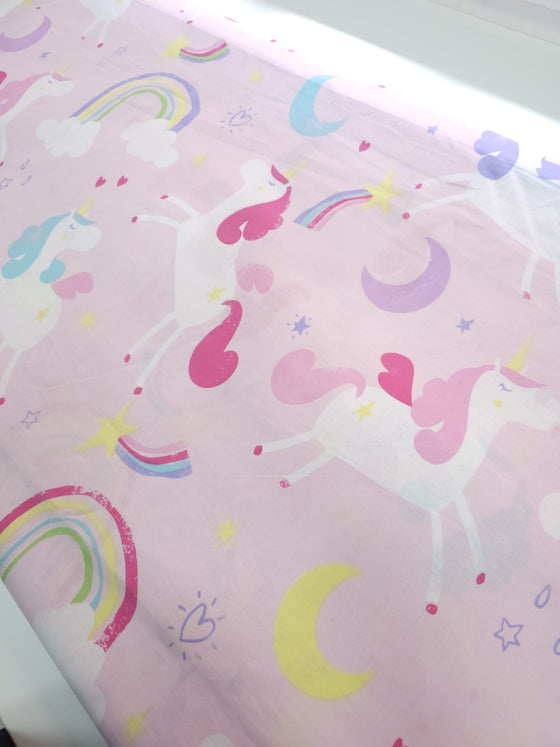 Unicorn Rainbow 100% Cotton
