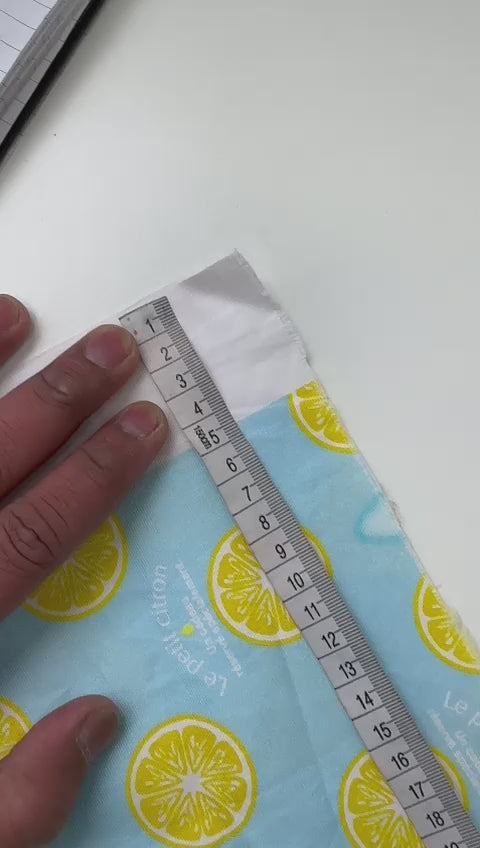 Blue Lemon Mediumweight 100% Cotton