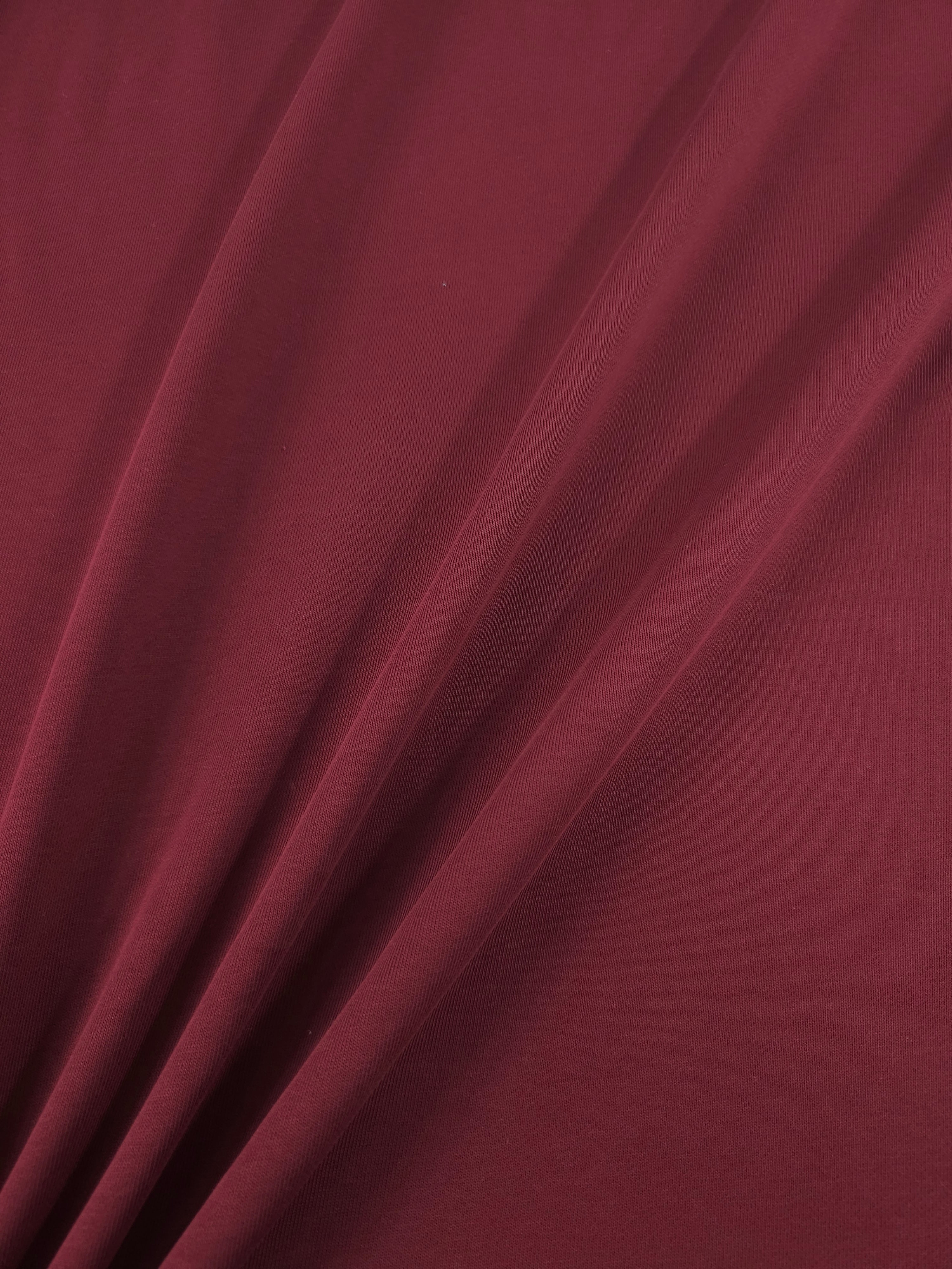 Wine Red Loopback Terry