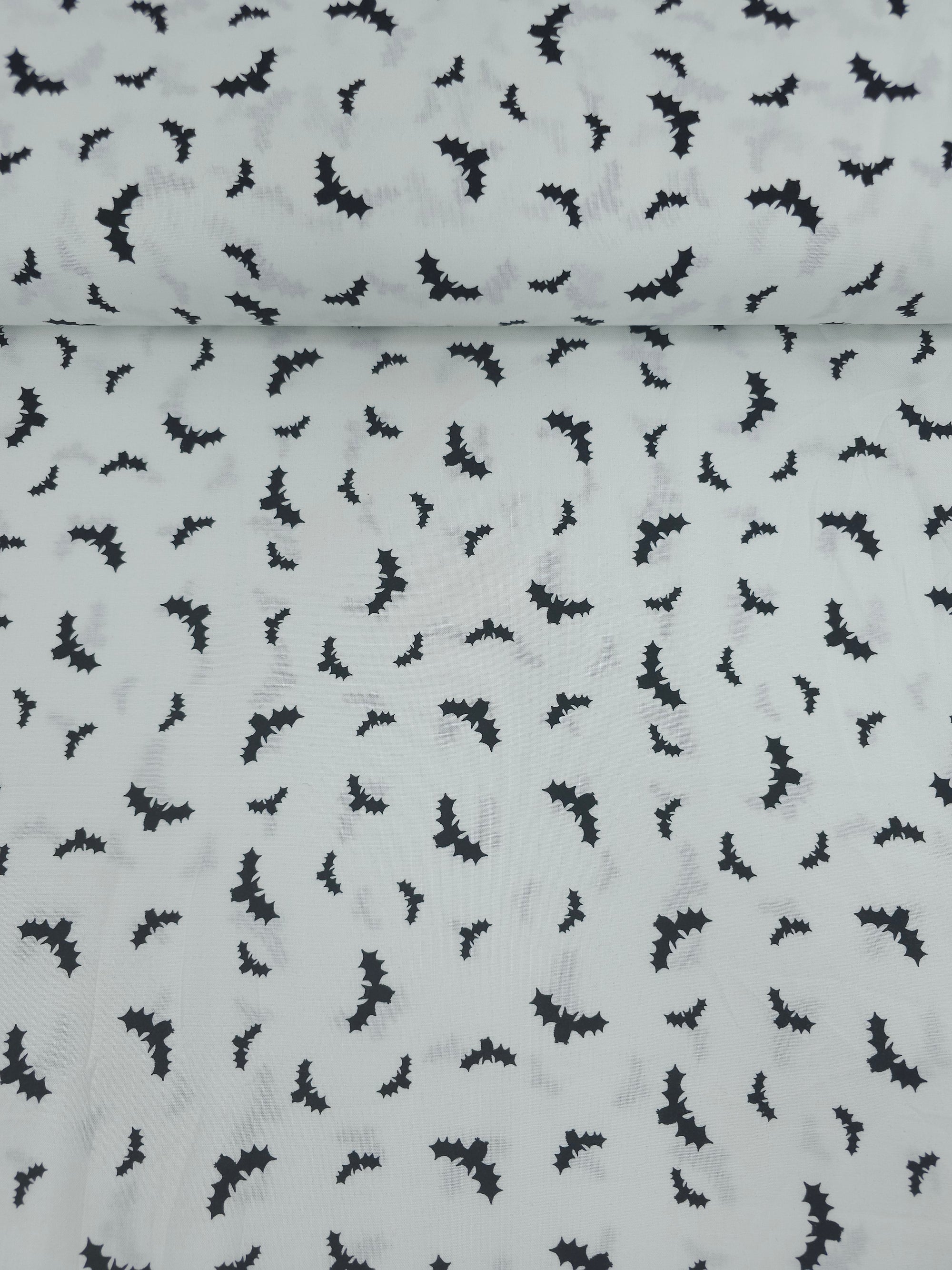 White/Black Bats 100% Cotton