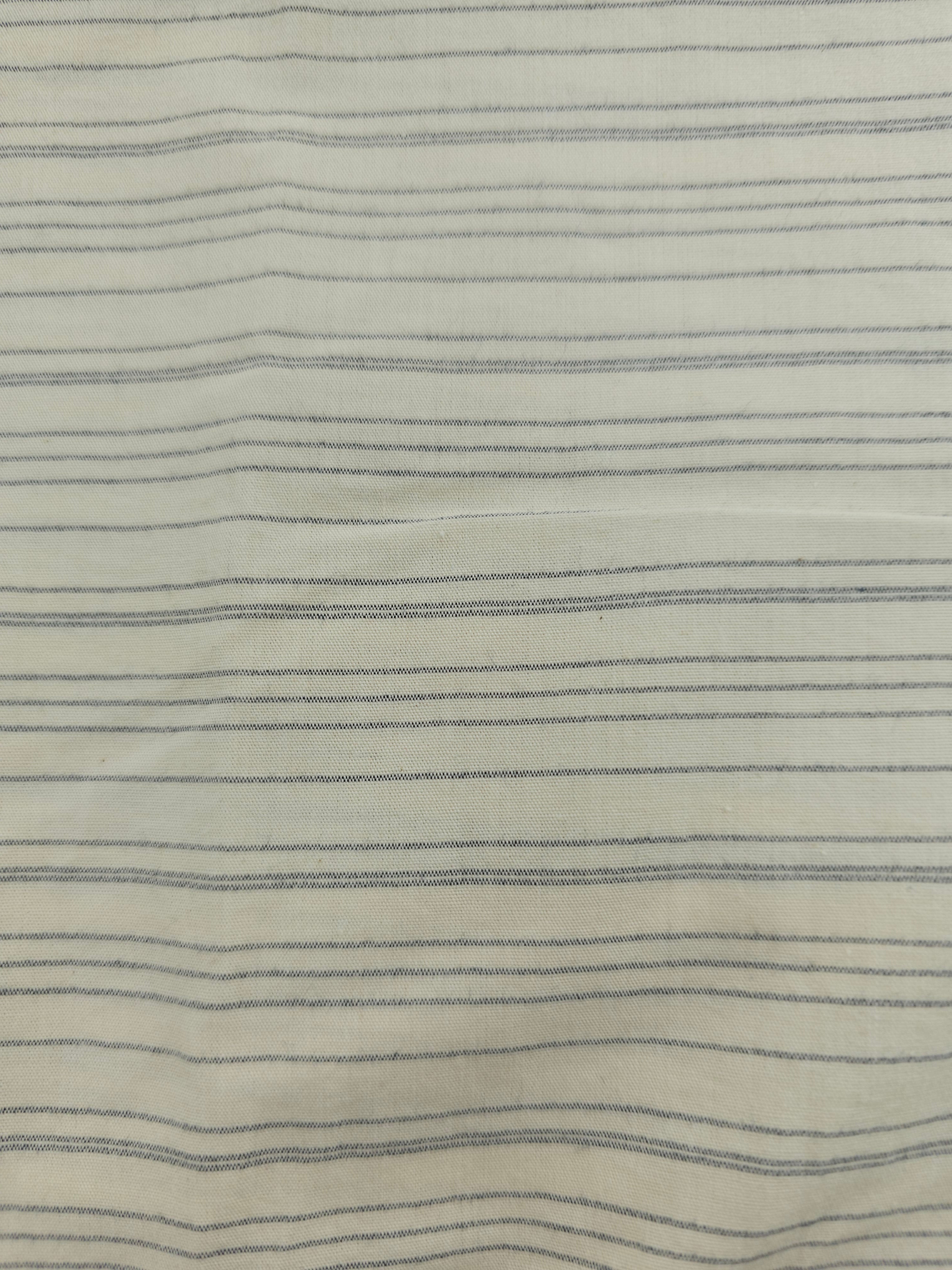Thin grey line Viscose- 2.1m piece