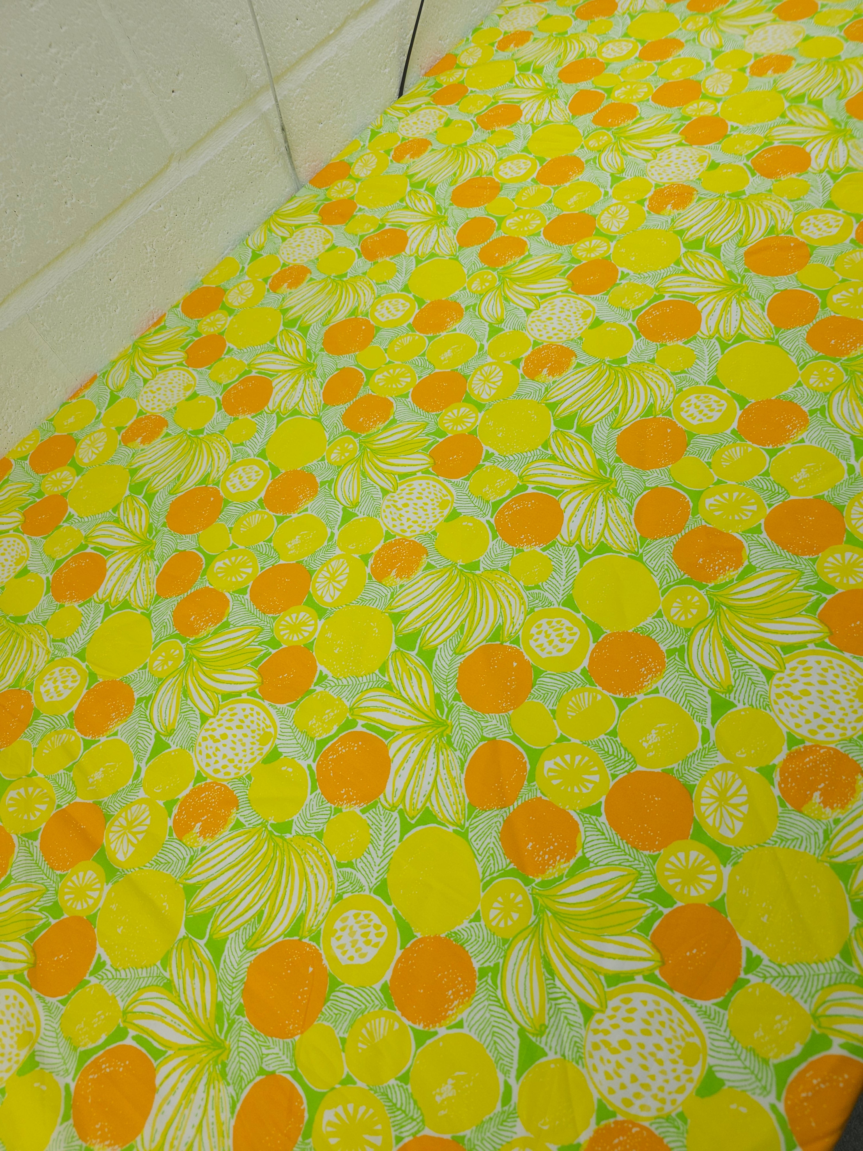 Tropical Fruit Palm Cotton Poplin - Lilly Pulitzer
