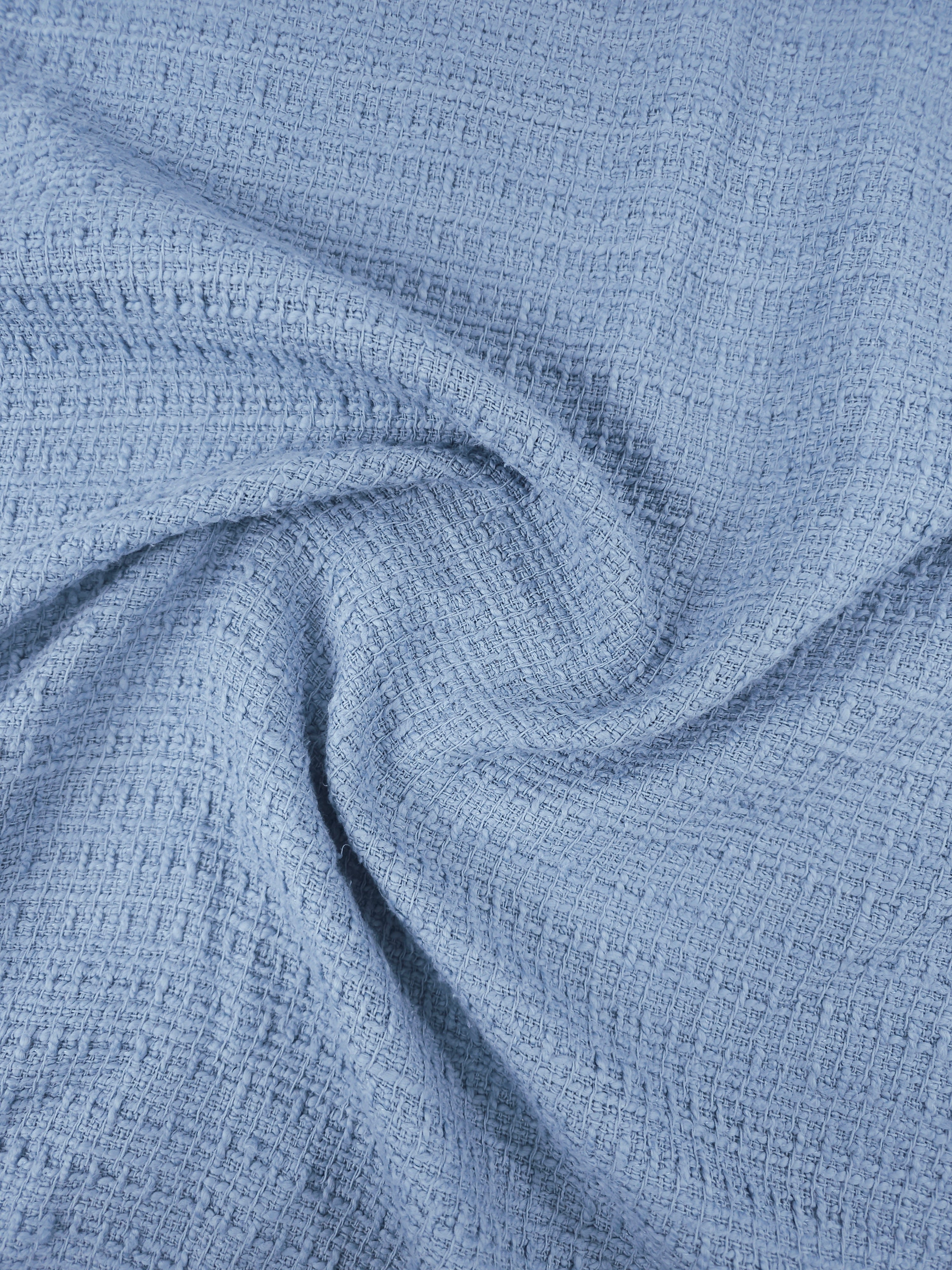 Dusky Blue Boucle