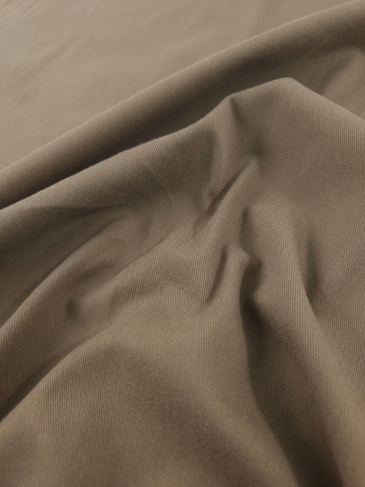 Fawn Brushed Cotton Twill