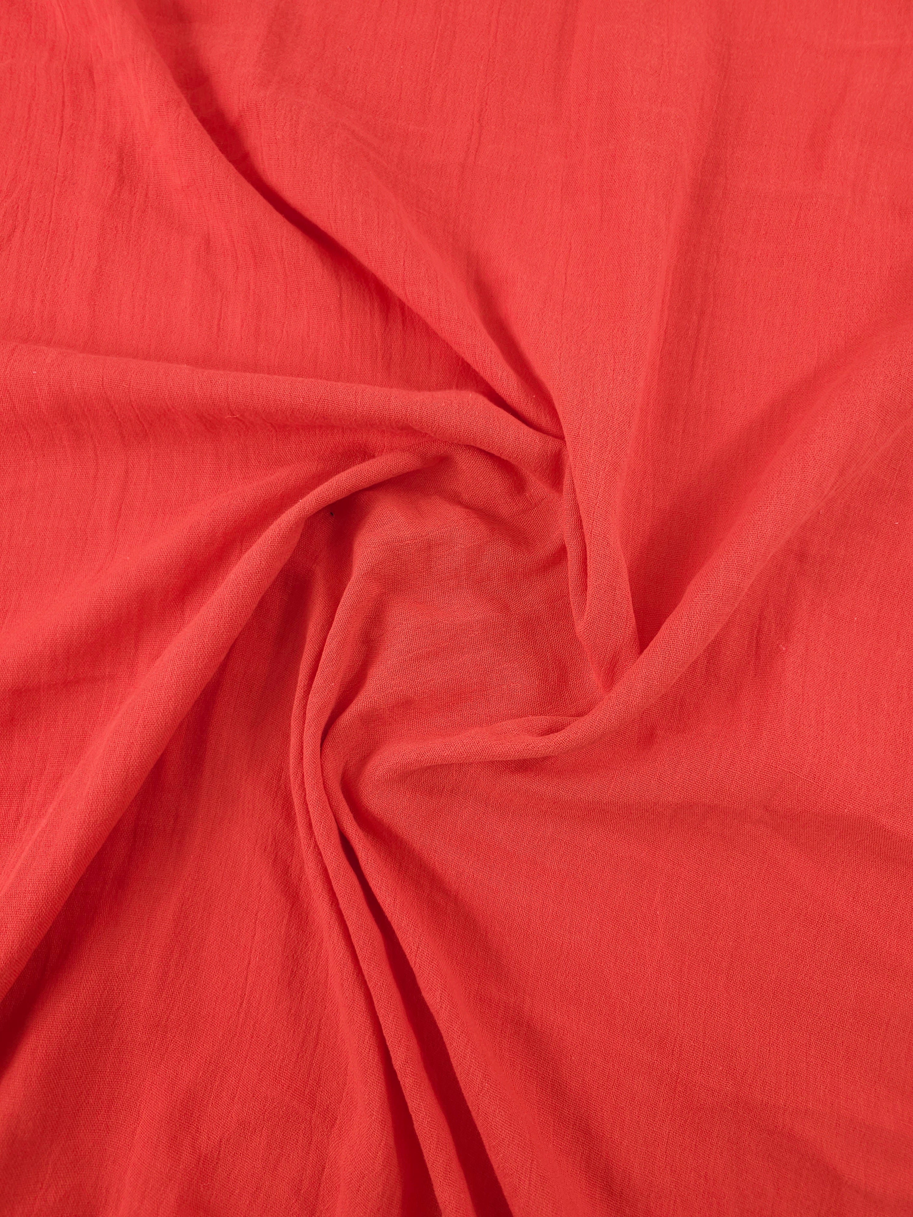 Red Double Gauze