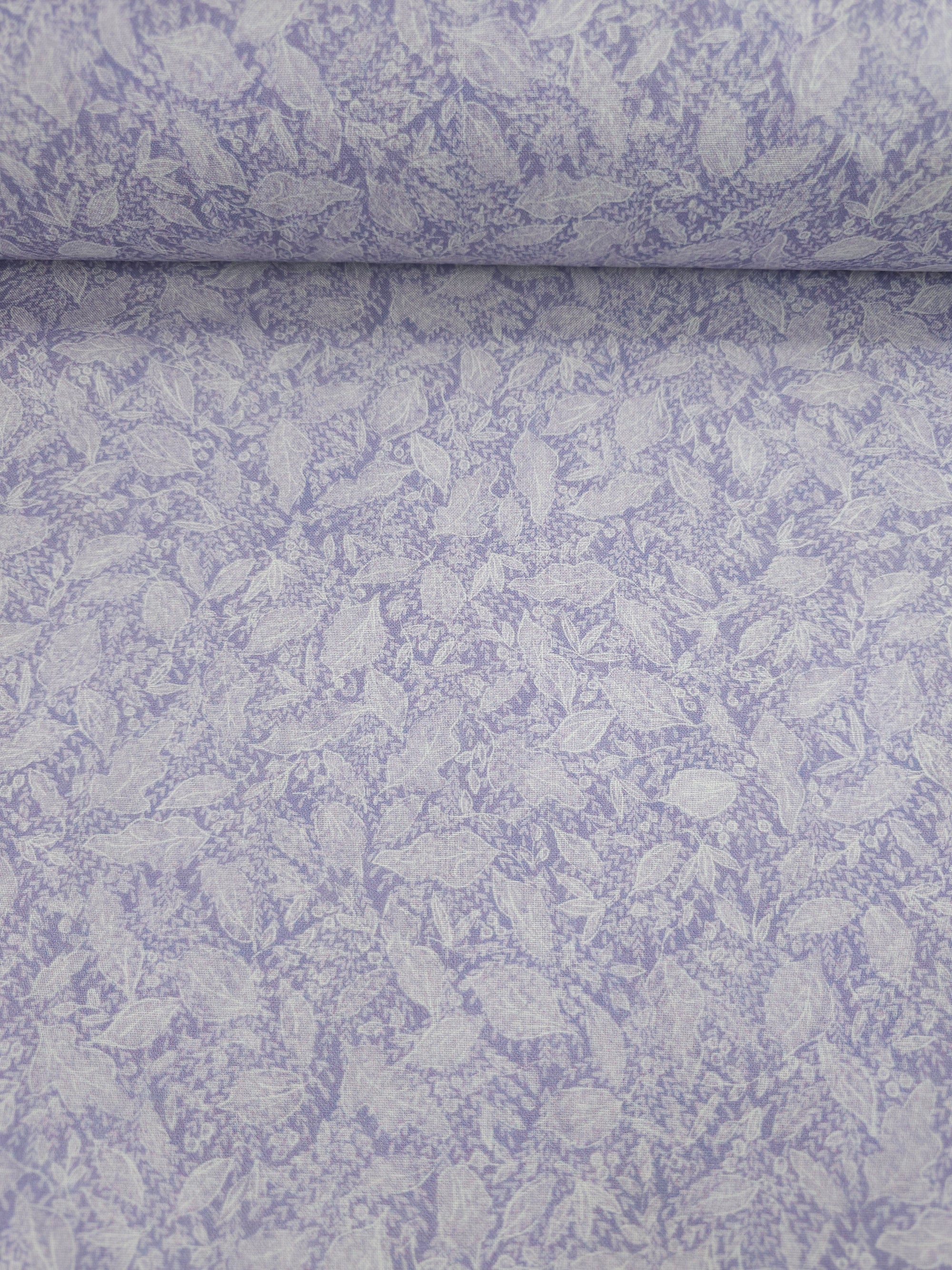 Lavender Leaf 100% Cotton