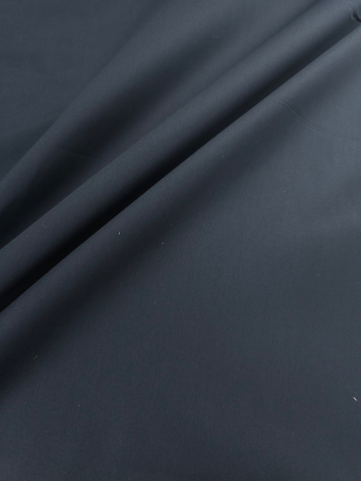 Black Cotton Sateen 60”