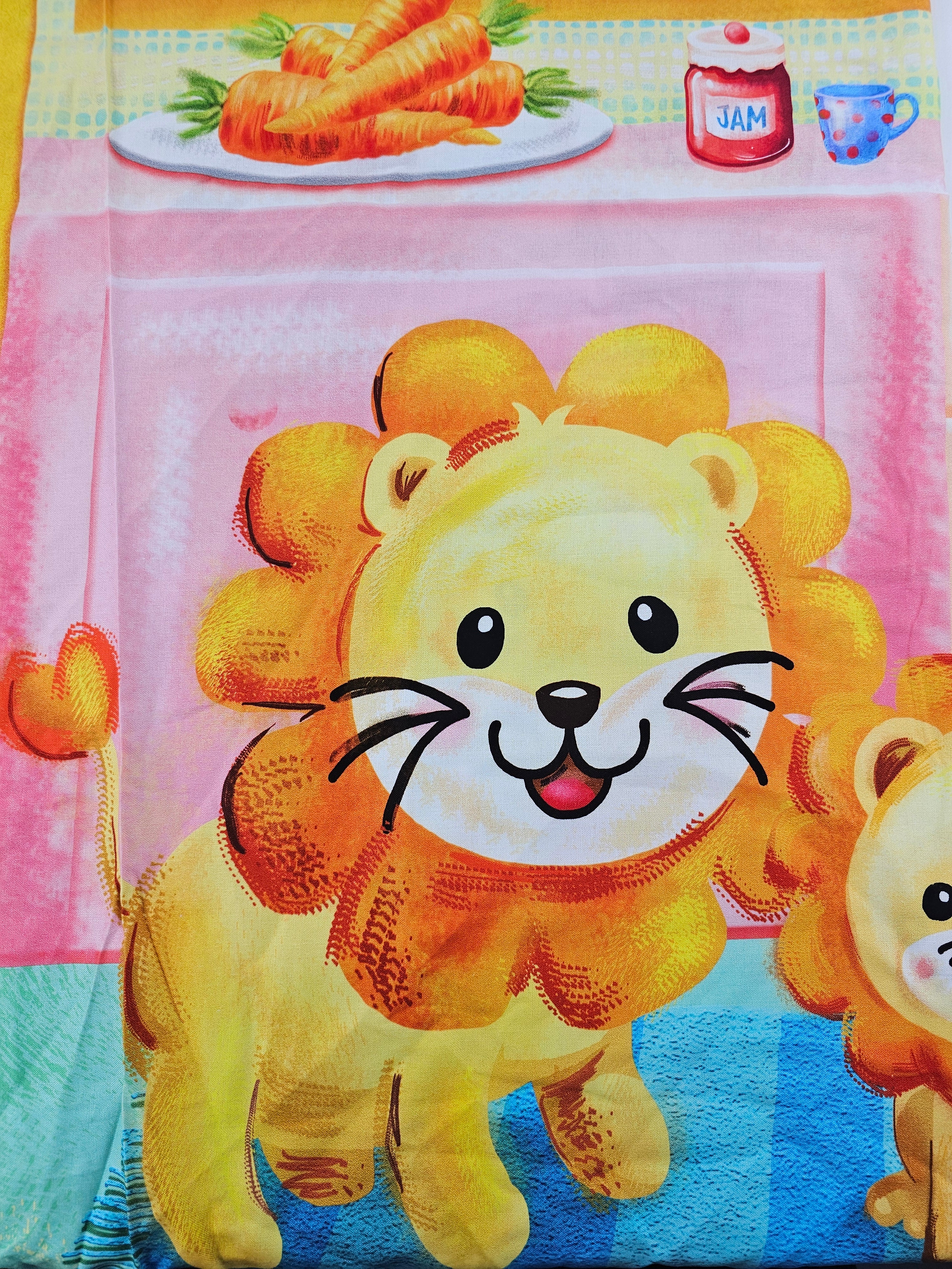 Happy Lions Cotton - 1.7m Piece