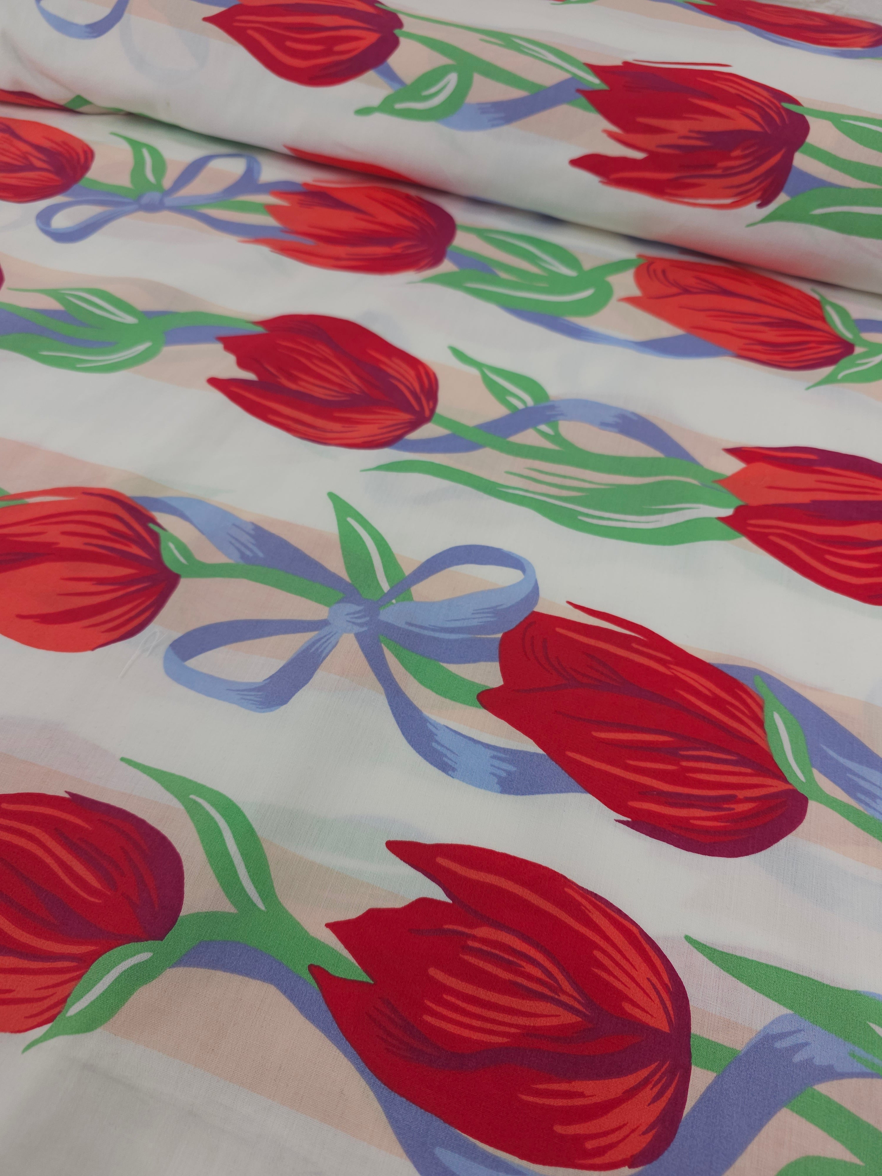 Red Tulip Twine Bow 100% Cotton 106” - Urban Outfitters *EXTRA WIDE*
