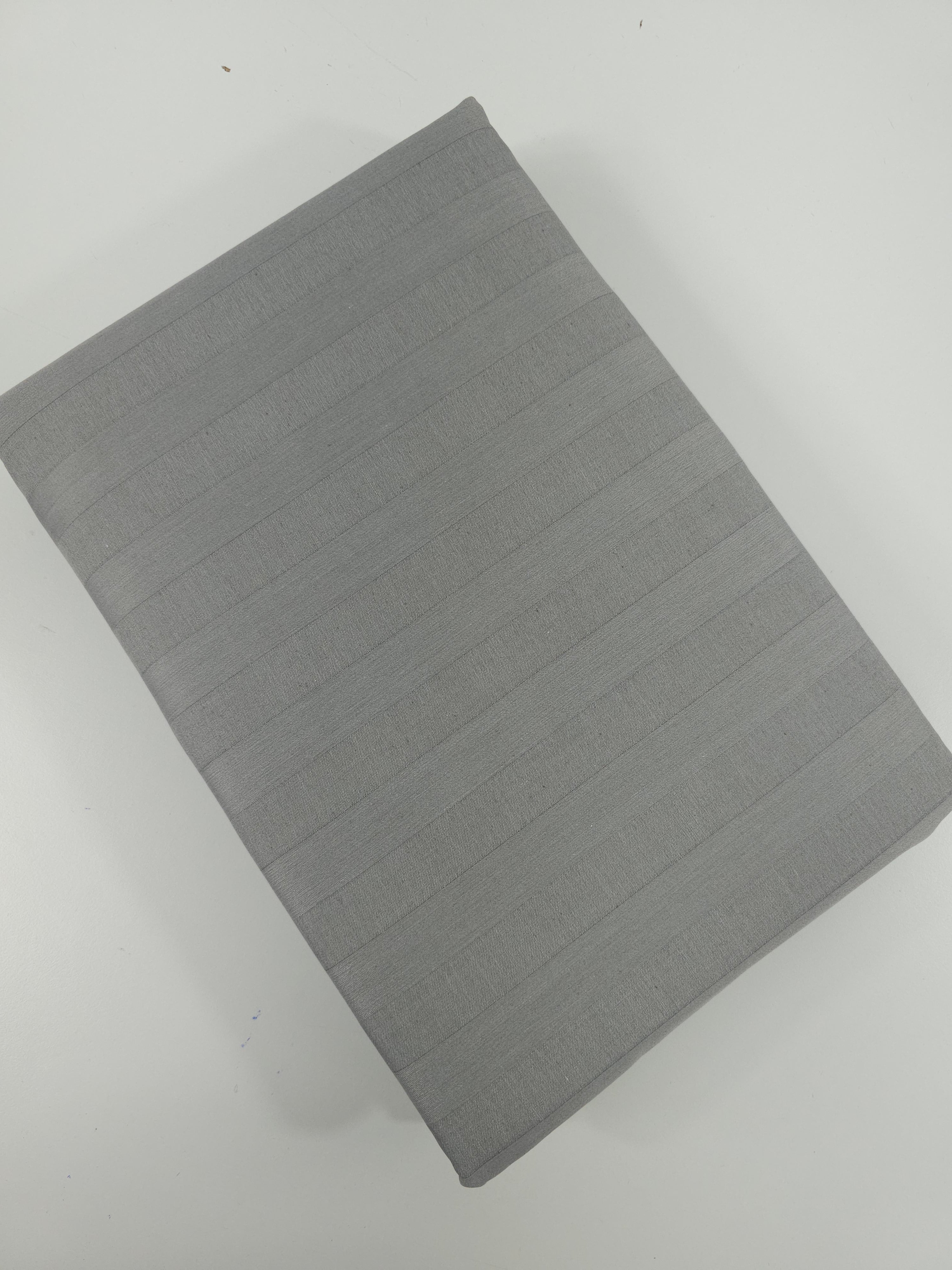 Light Grey Stripe | Duvet Set | 100% Cotton Sateen *READ DESCRIPTION*
