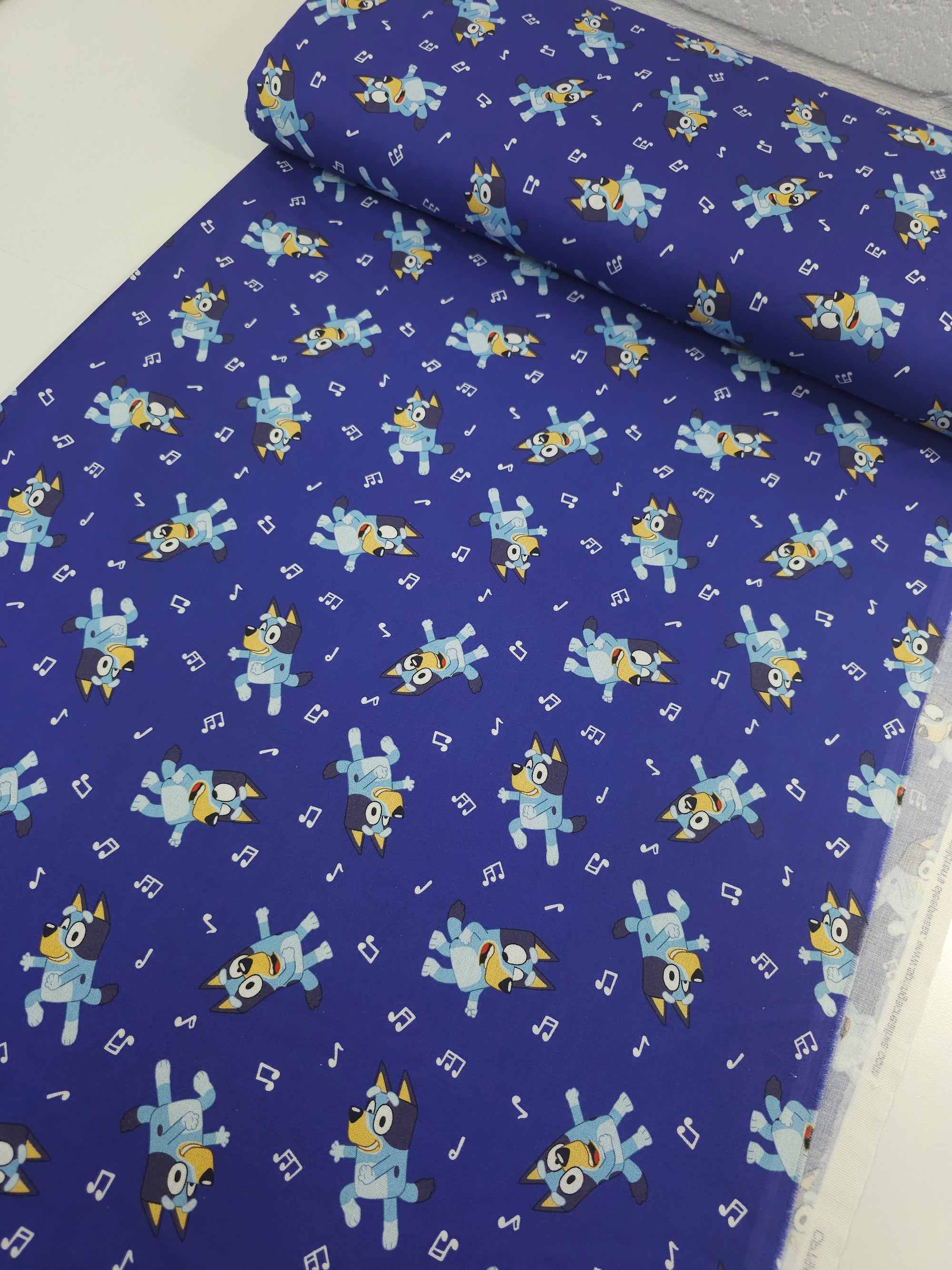 Dancing Bluey 100% Cotton