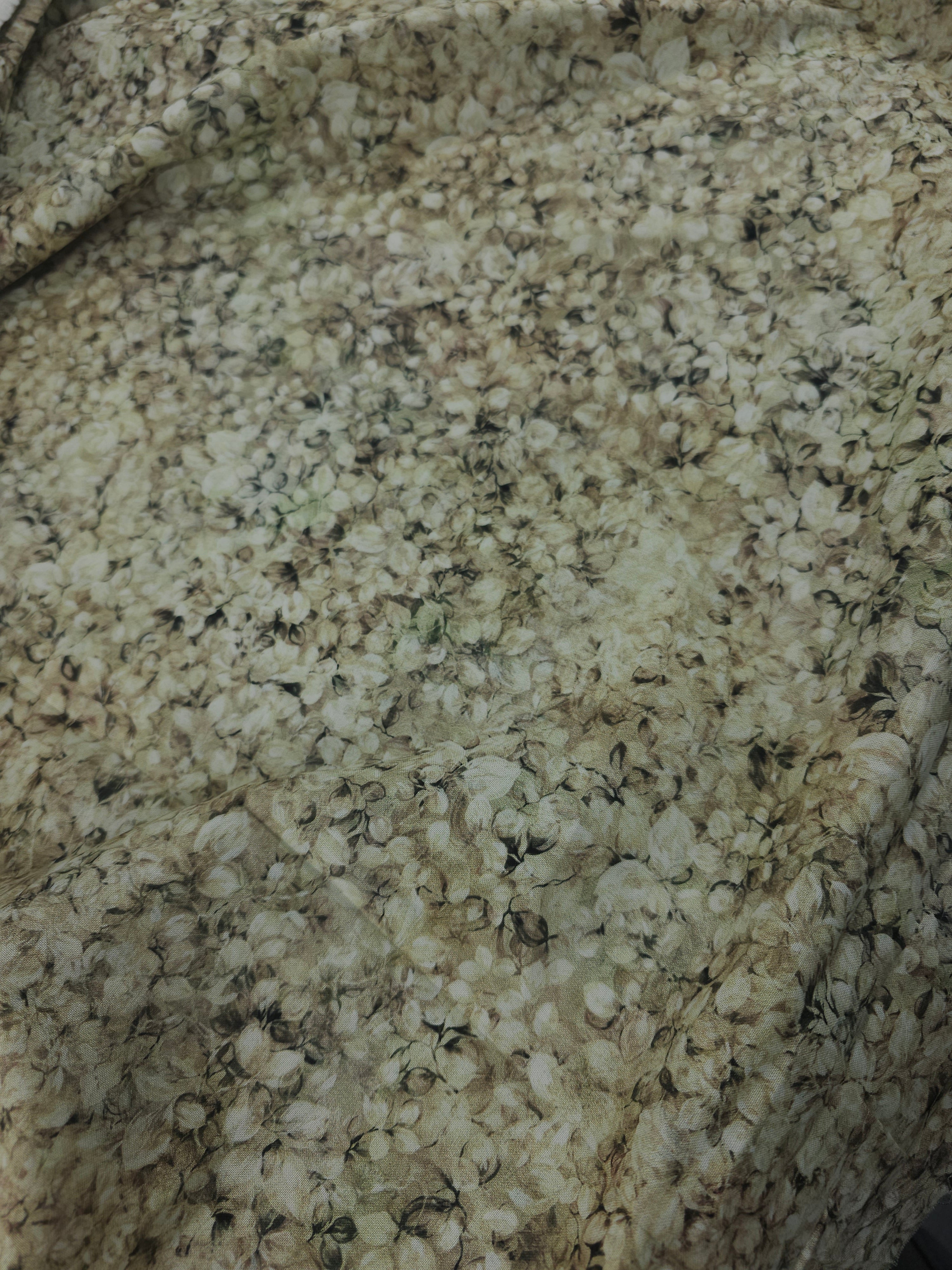 Sand Foilage Petal 100% Cotton 102” *EXTRA WIDE*