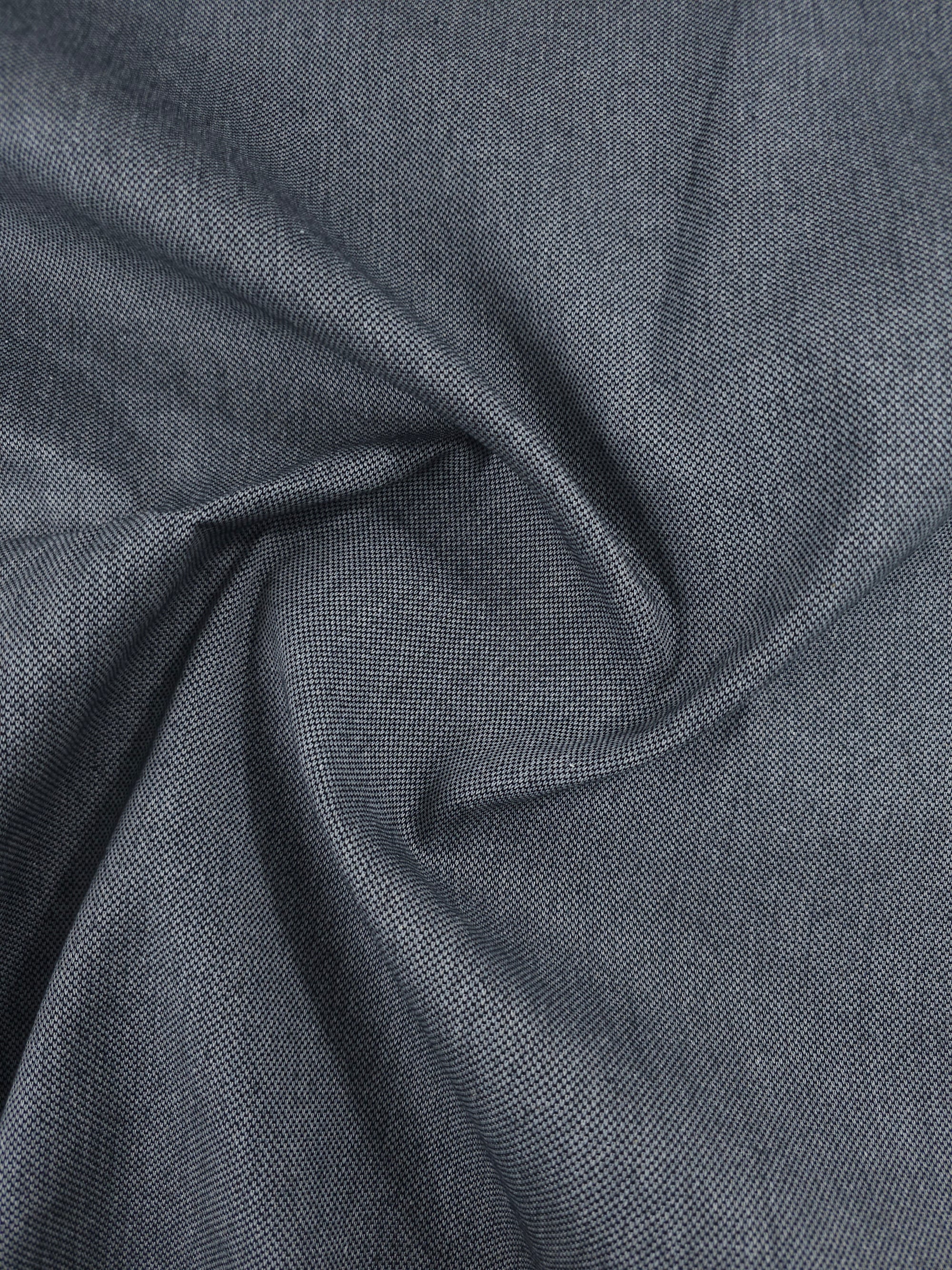 Black Pique Denim