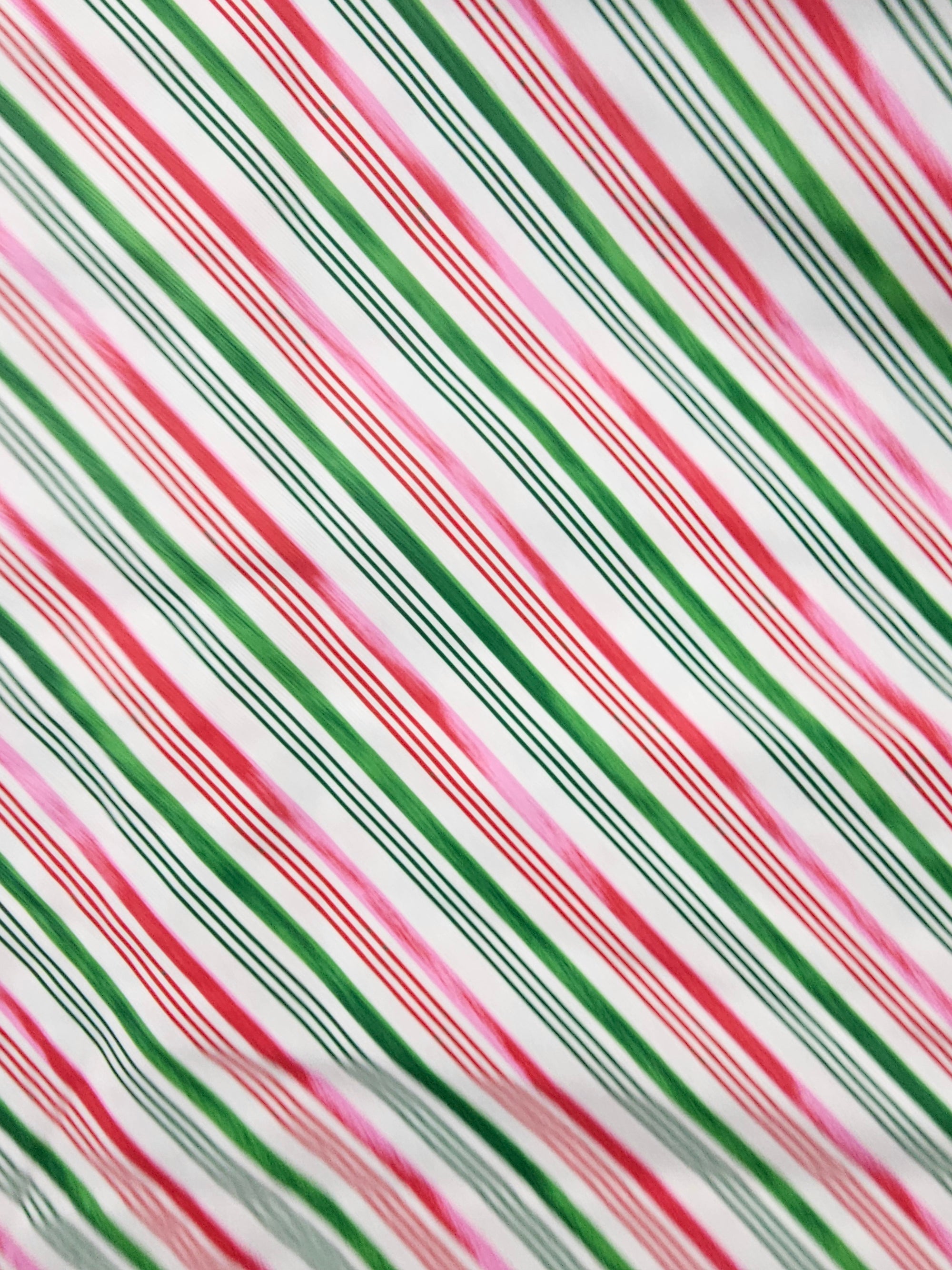 Candy Cane Stripe Cotton - 2.3m Piece