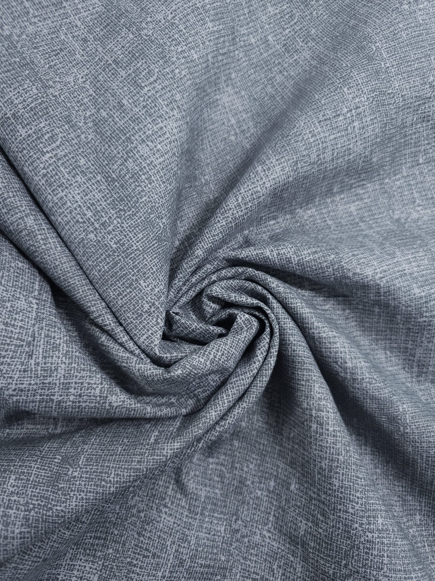 Slate Weave Cotton - 3.5m Piece