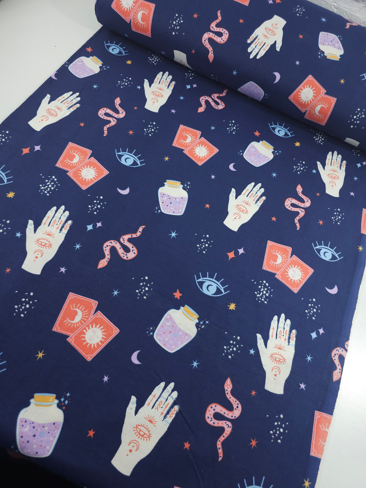 Mystical Readings Lightweight Flannel Cotton - Joann