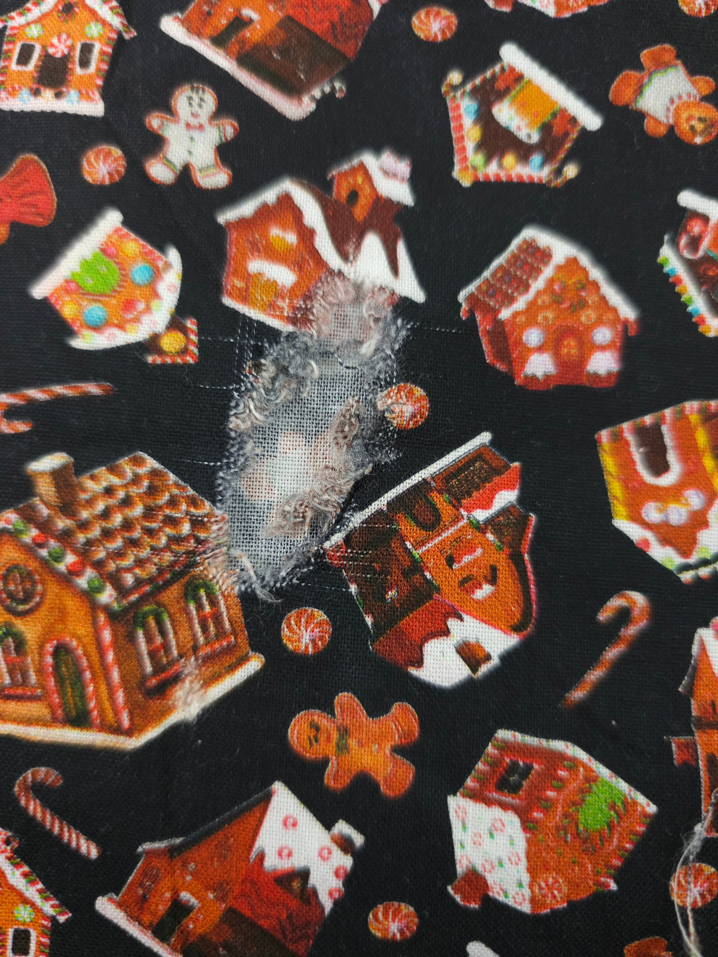 Gingerbread house Cotton- 3.7m