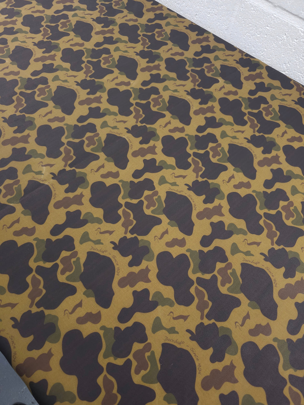 Dark Camo Structured Wax Cotton - Duxbak