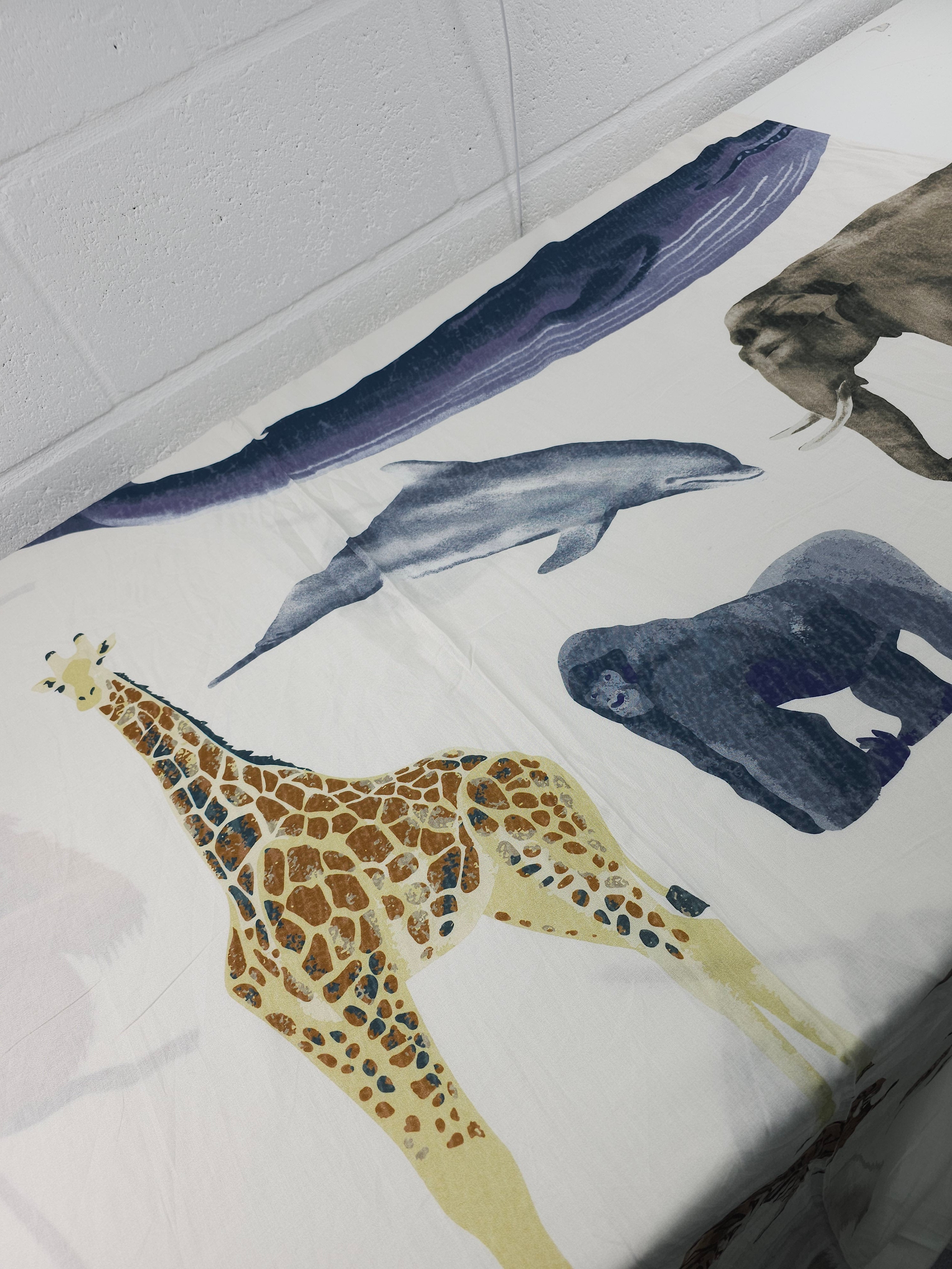 Safari Animals 100% Cotton 114" *EXTRA WIDE* - 2m Panel