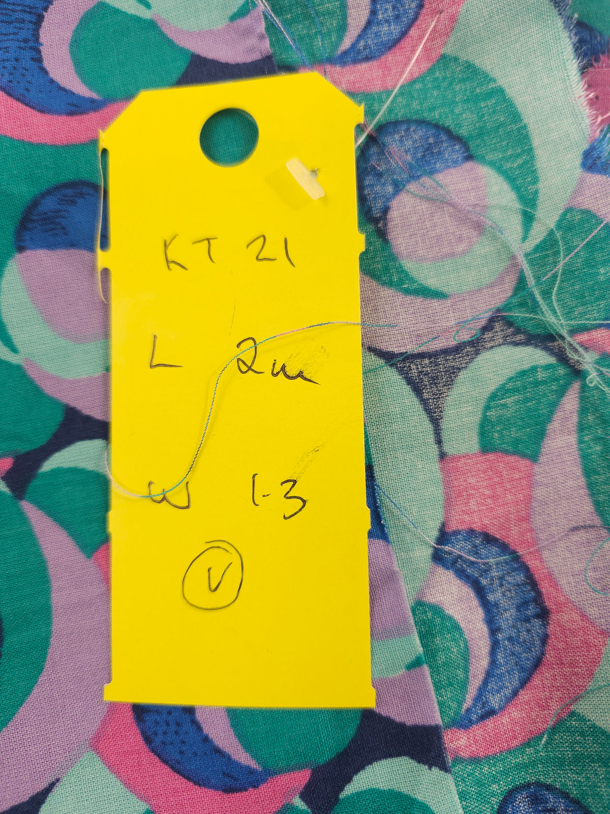 Retro egg repeat Viscose- 2m piece
