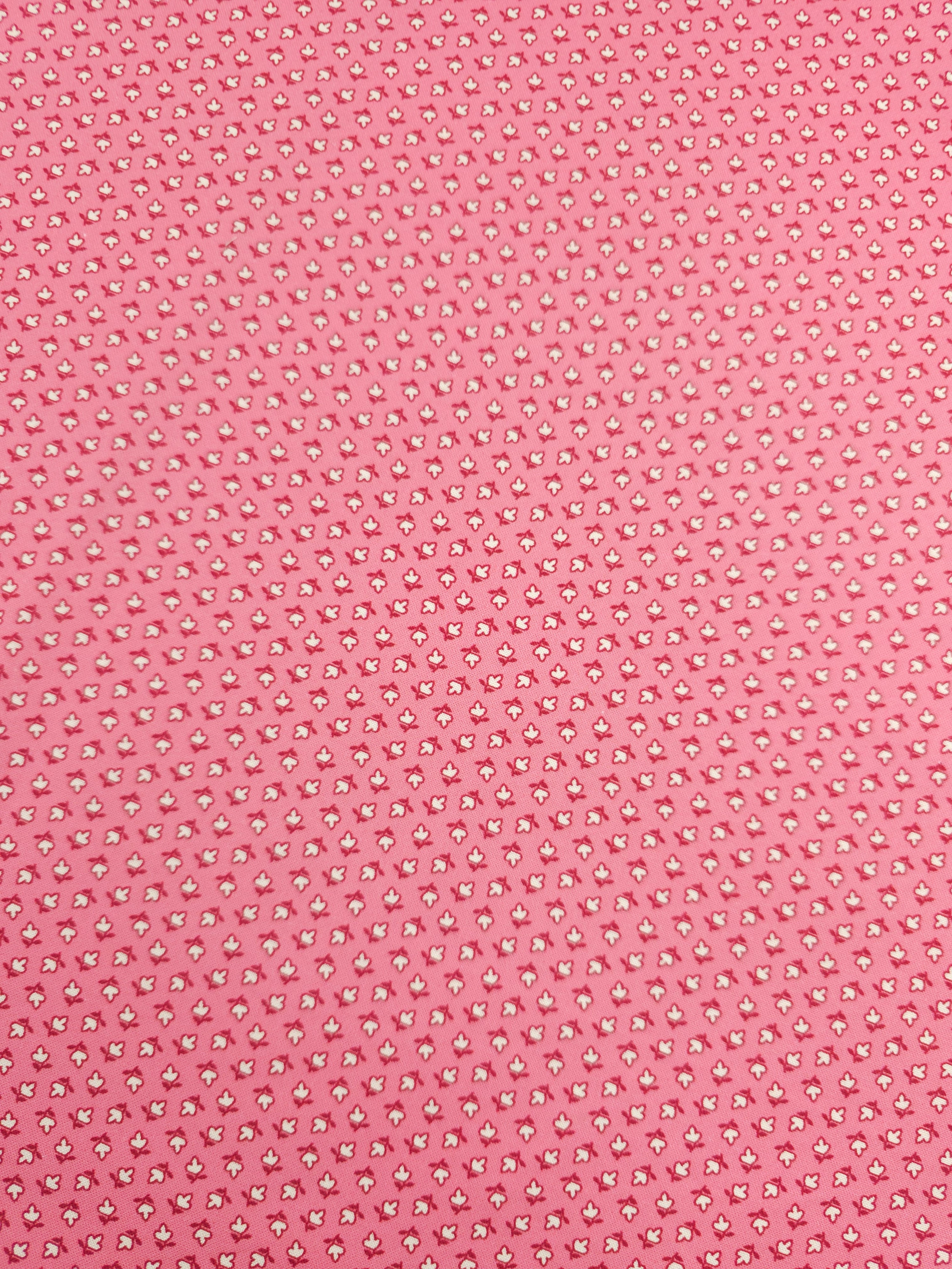 Rosy Pink Mini Shroom Flower 100% Cotton