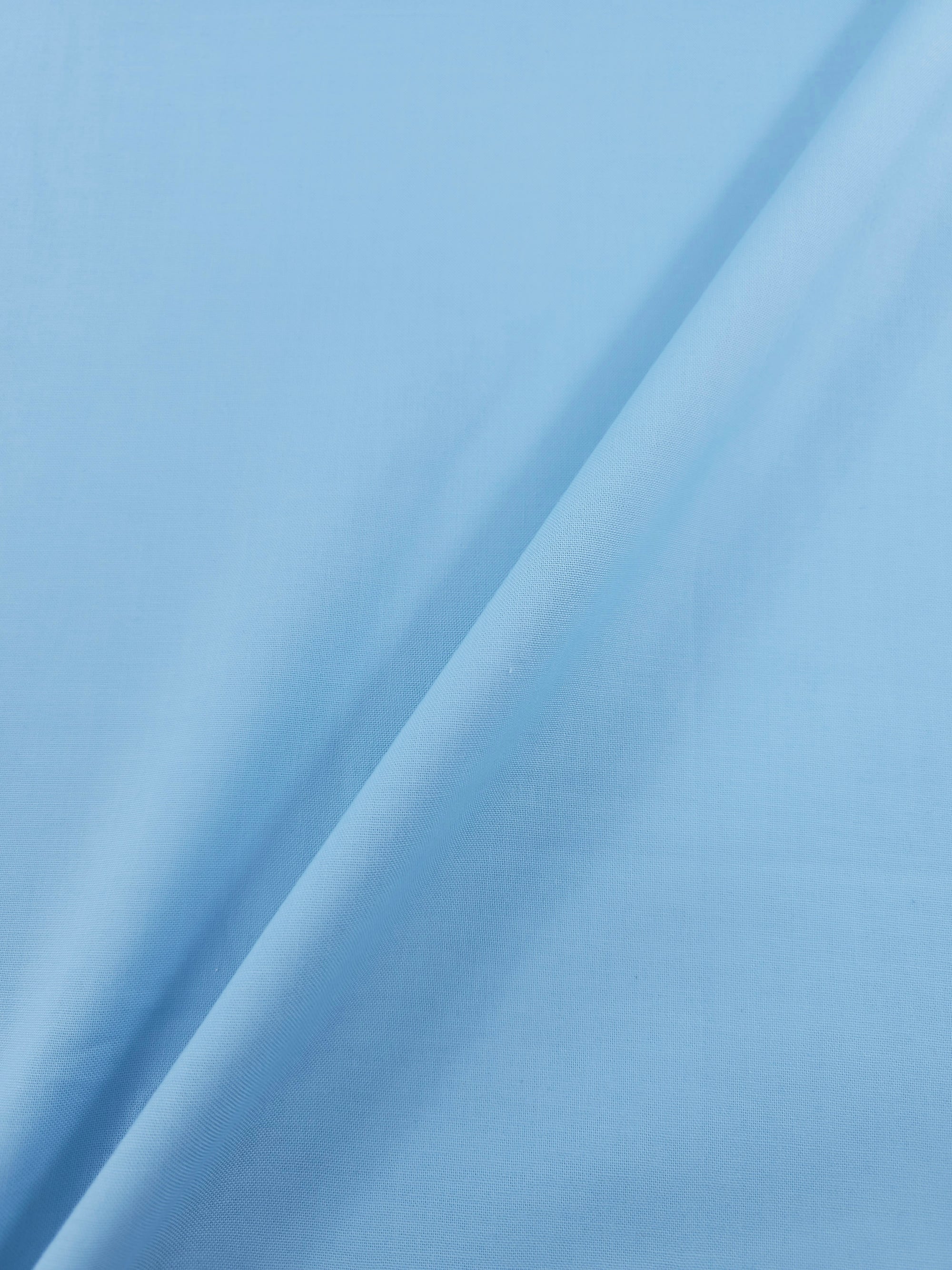 Sky Blue 100% Cotton