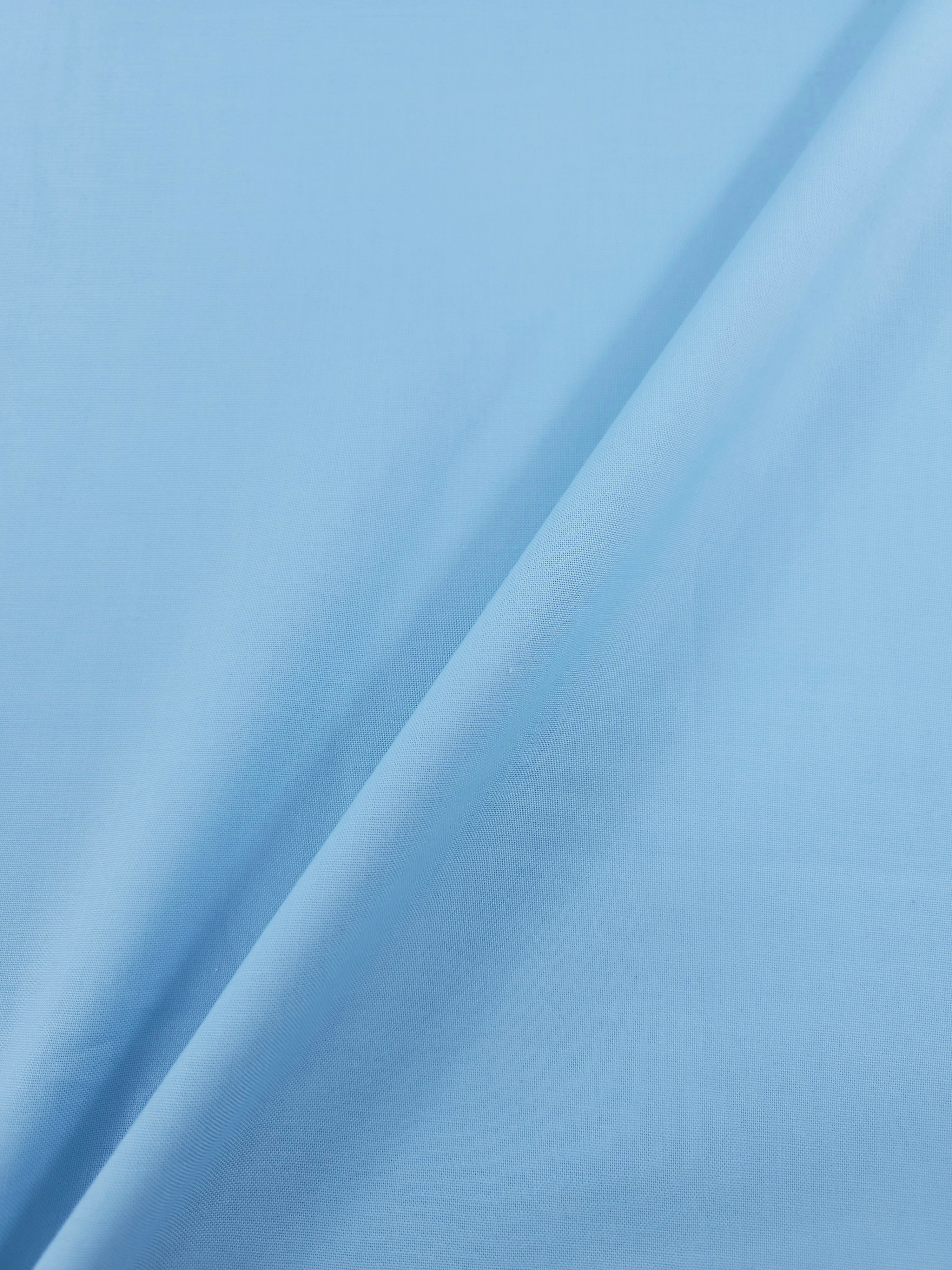 Sky Blue 100% Cotton