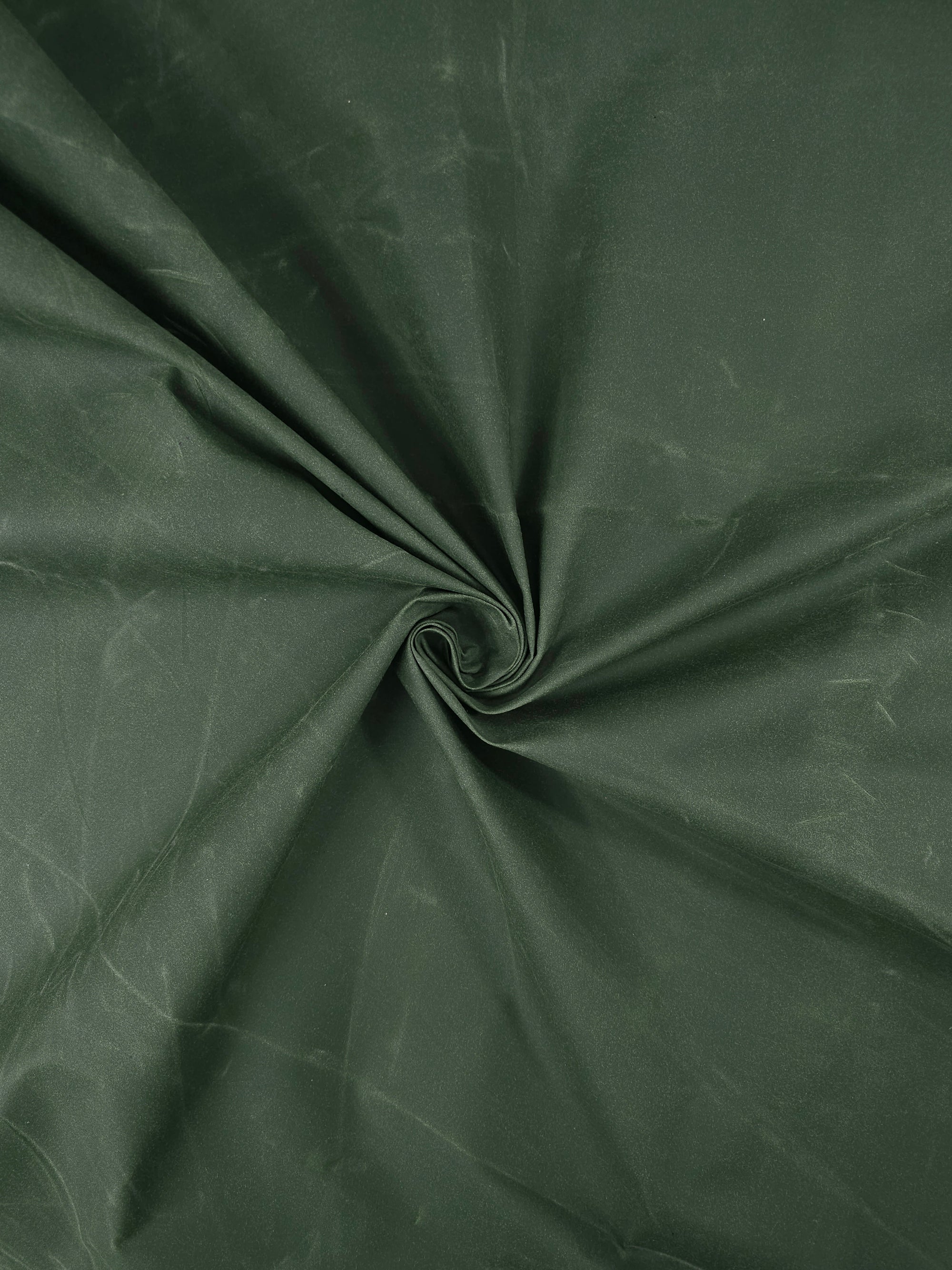 Forest Green Wax Cotton
