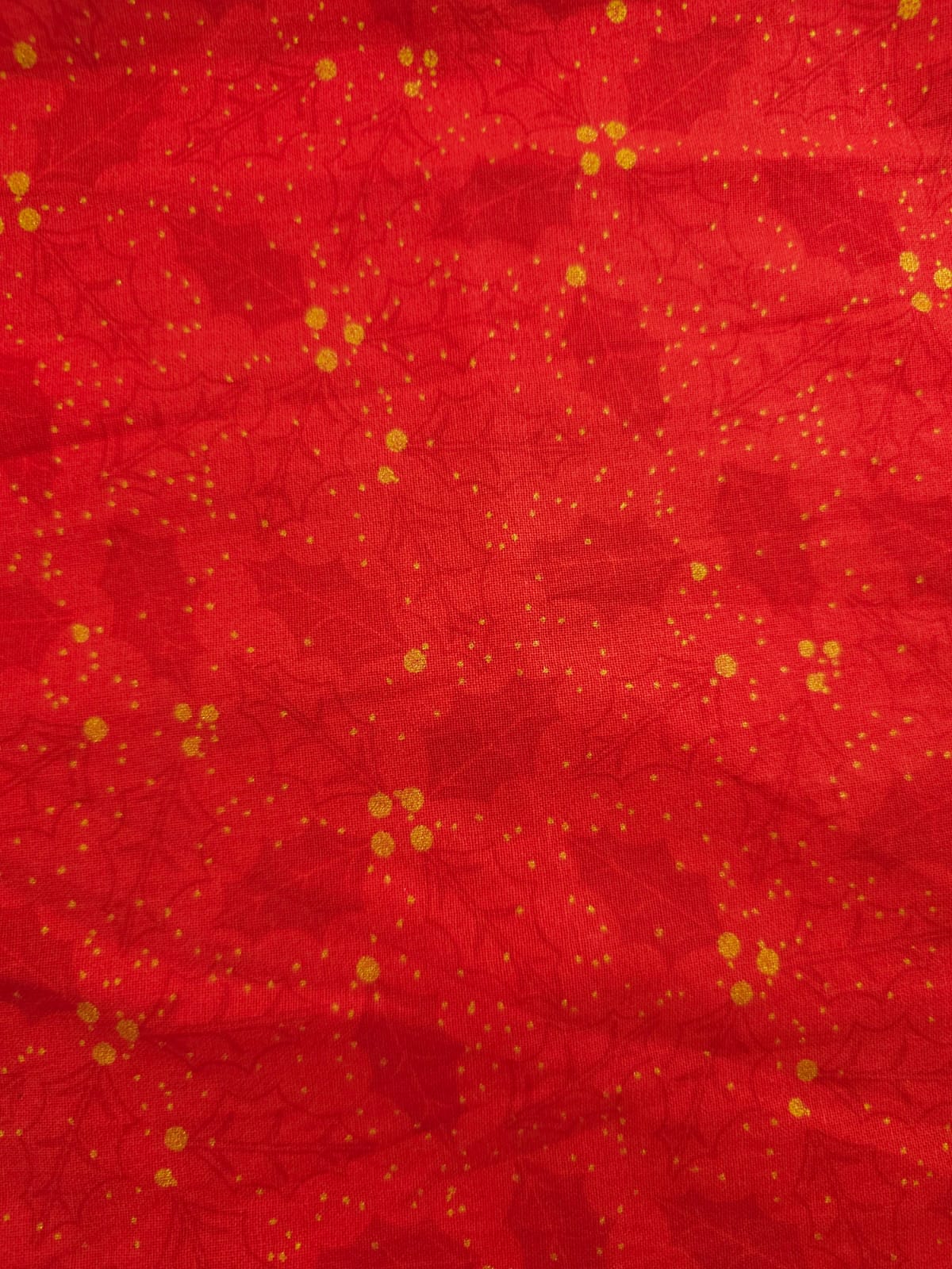 Maroon/Red Bandhani Print Cotton - 2.6m Piece