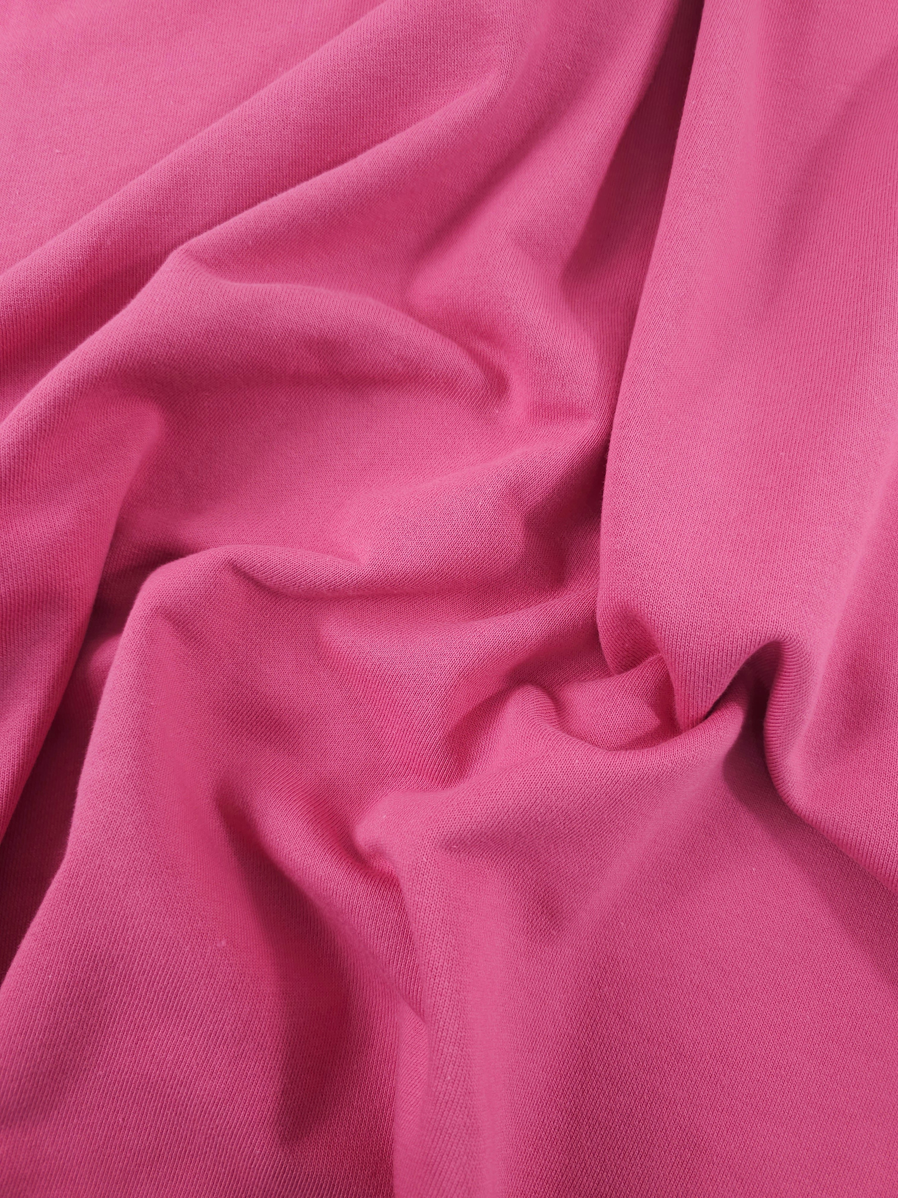 Fuchsia Pink Loopback Terry