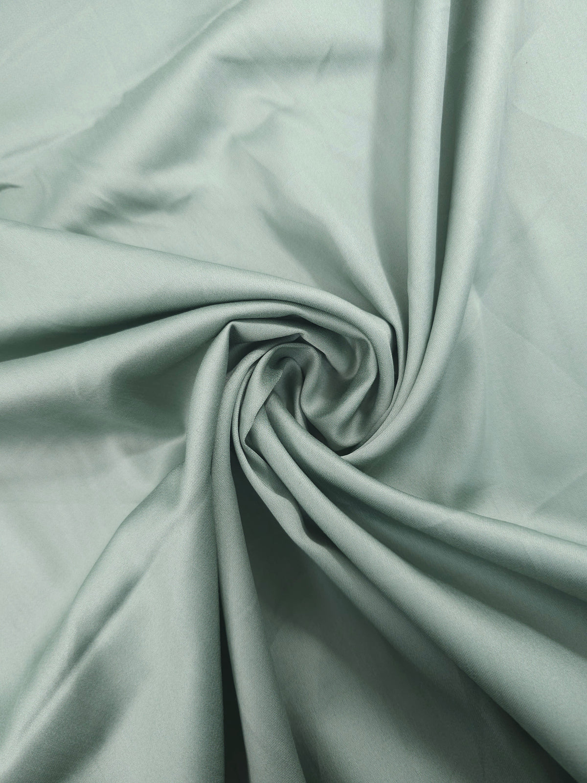 Pale Duck Egg Cotton Satin 60"