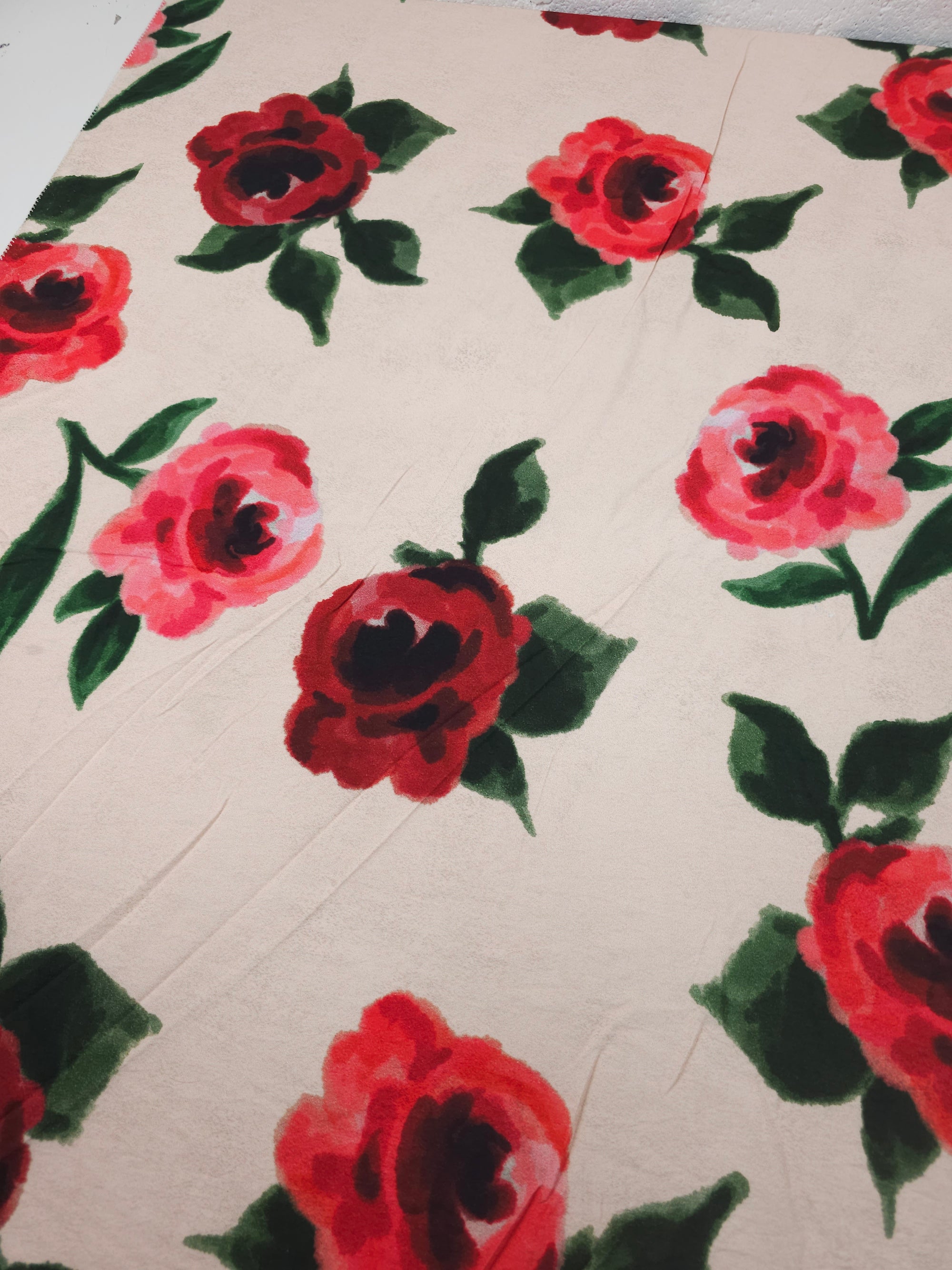 Rose Blur Retro Viscose Modal