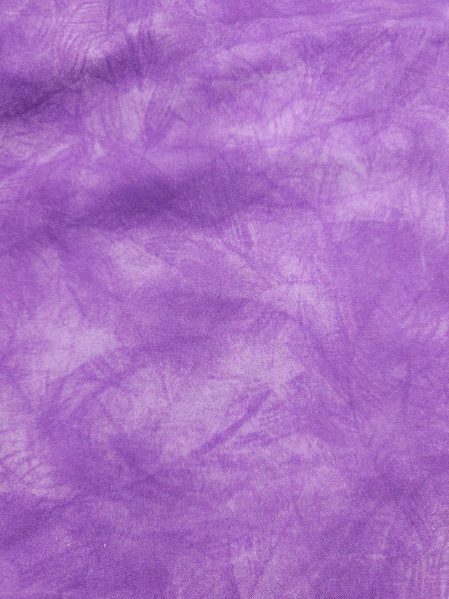 Lilac Grunge Cotton - 4.1m Piece