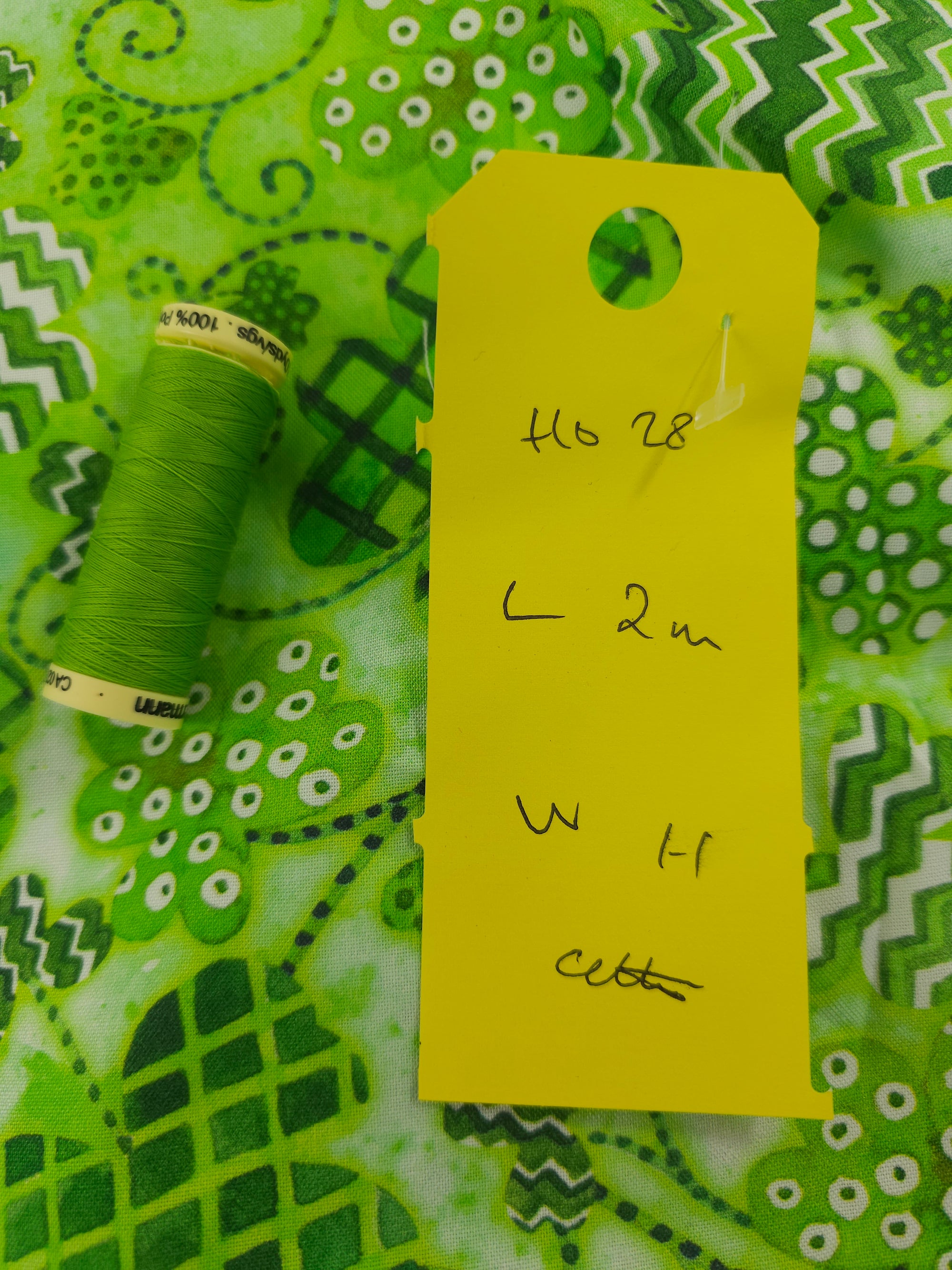 Shamrock season Cotton- 2m piece