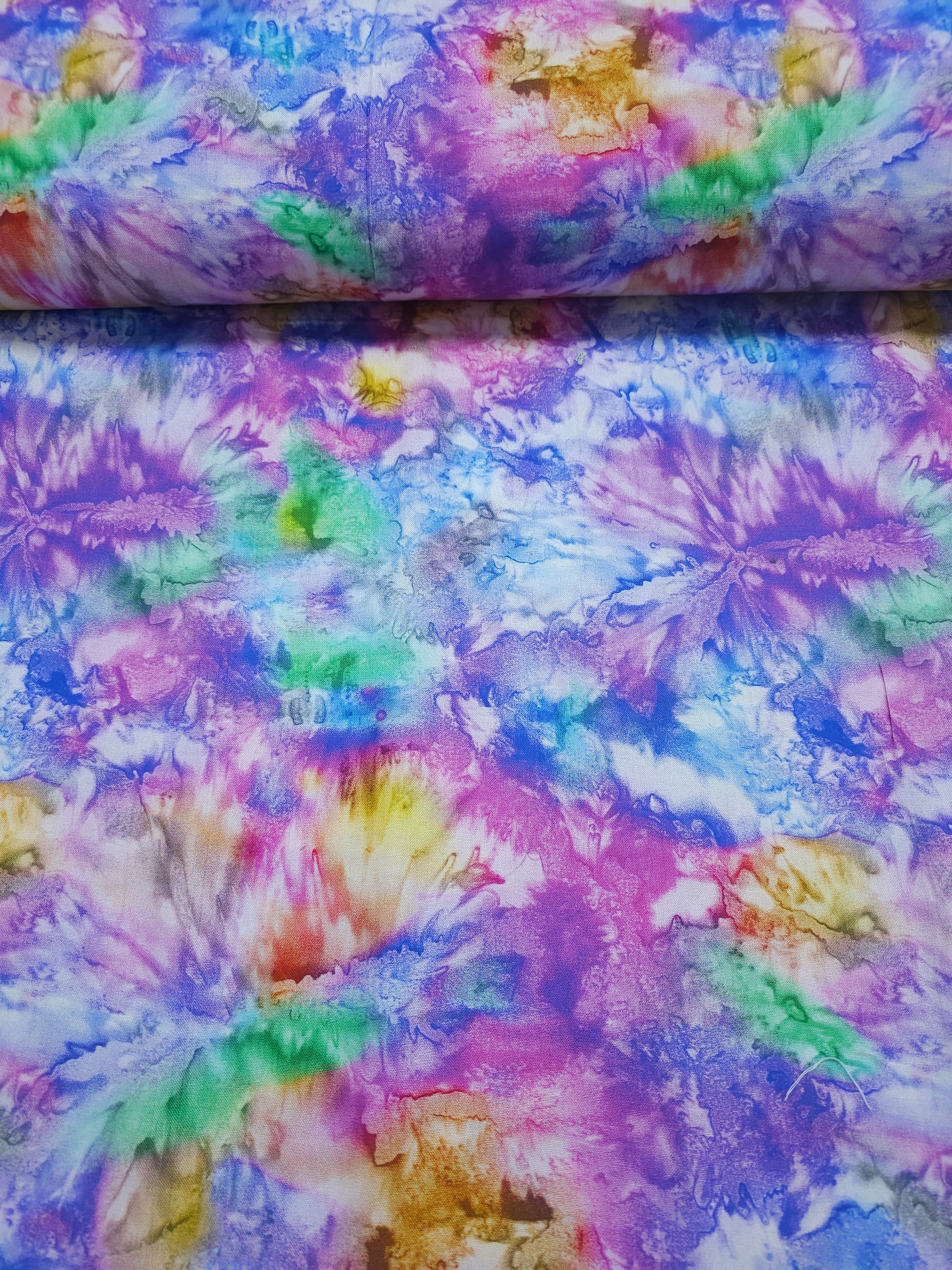 Multicolour Marble Diffusion 100% Cotton