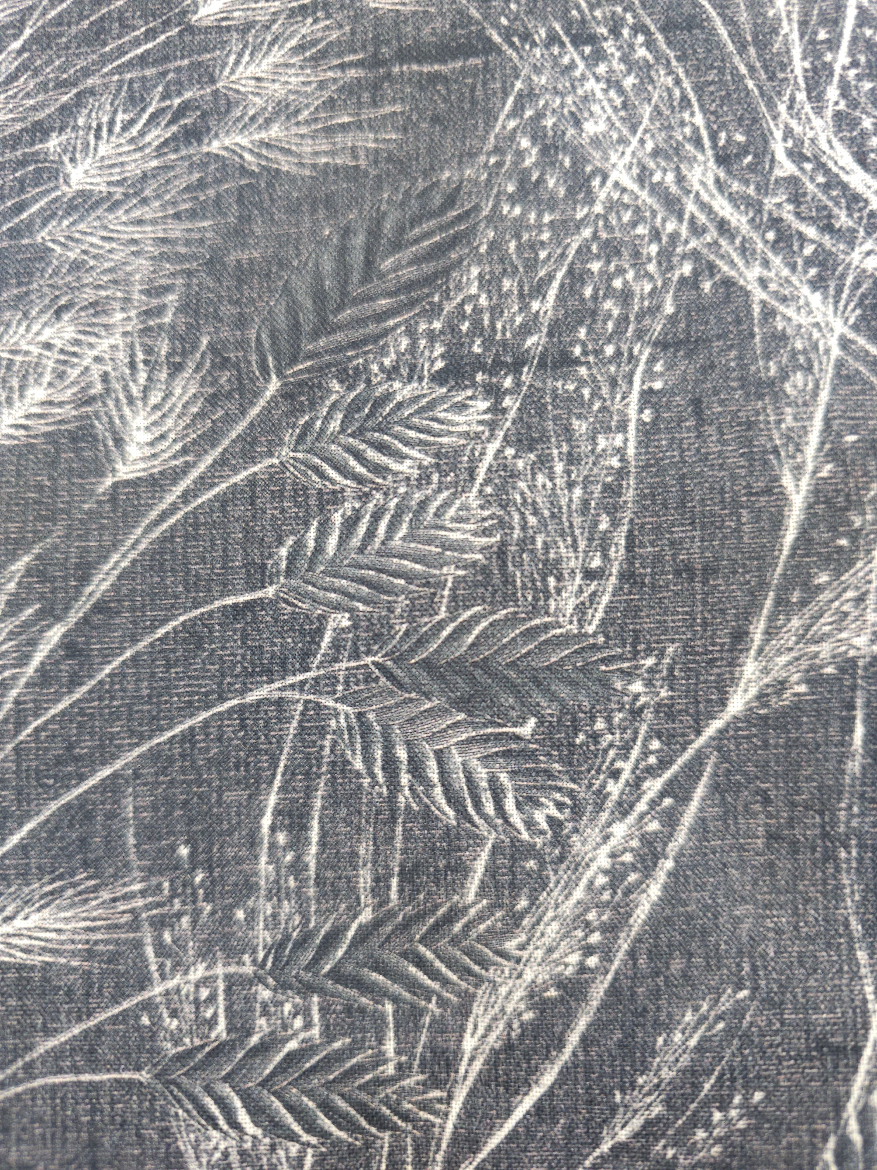 Dark grey wheat Cotton- 1.9m piece