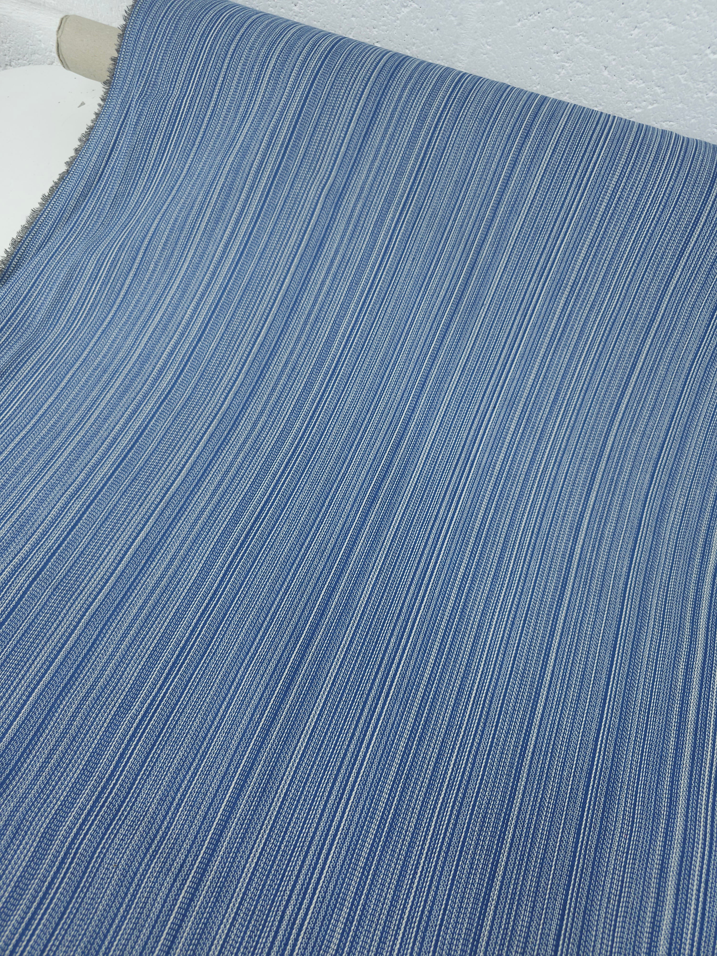 Light Blue Infinity Stripe Denim