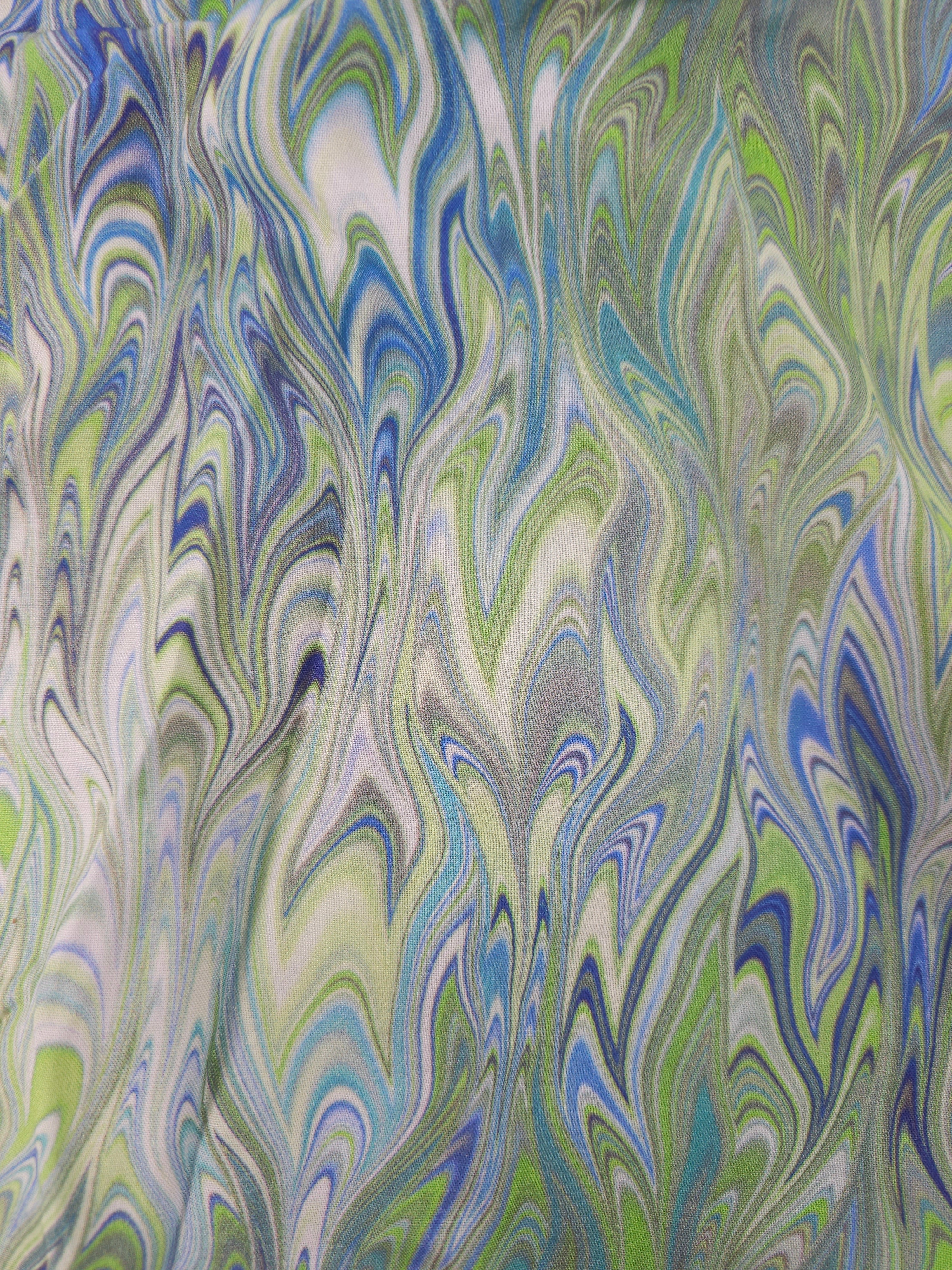 Grass sky blend Viscose- 2m piece