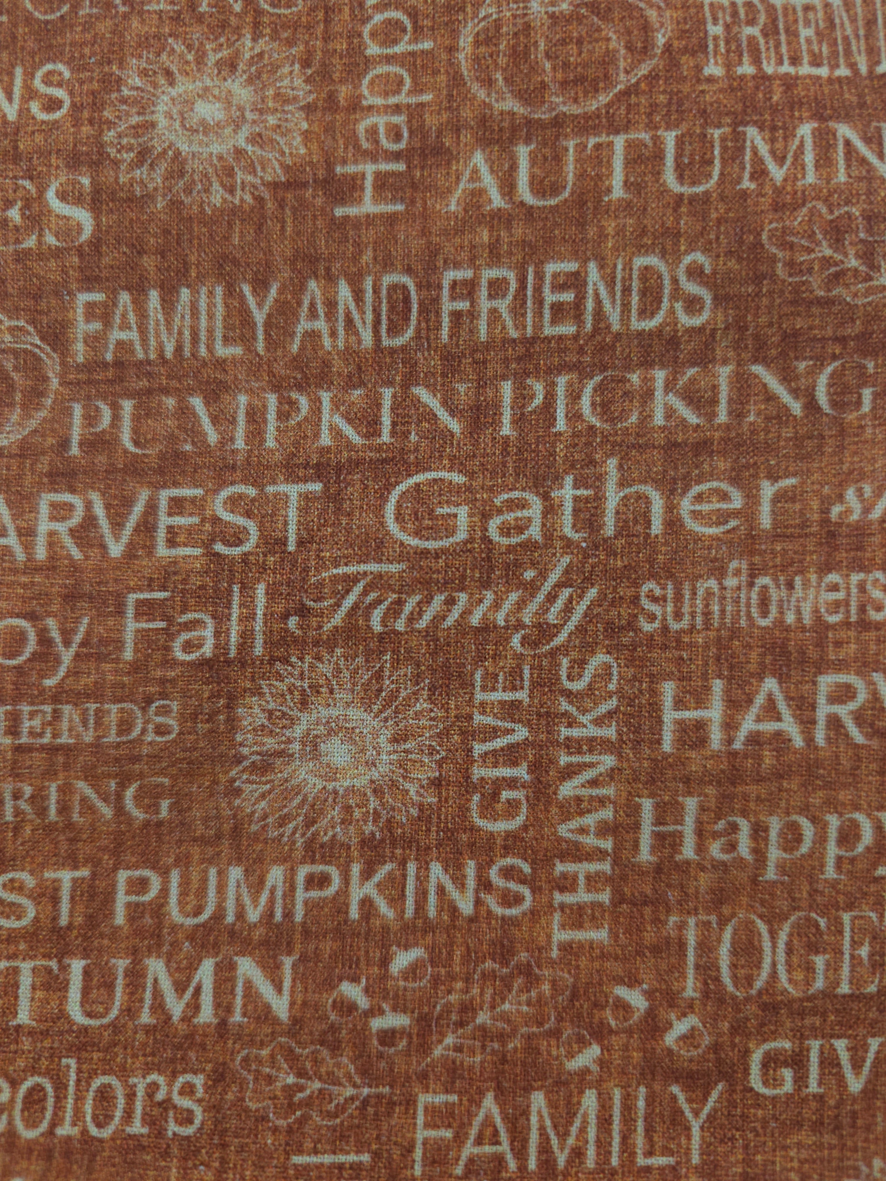 Happy harvest Cotton- 2.7m piece